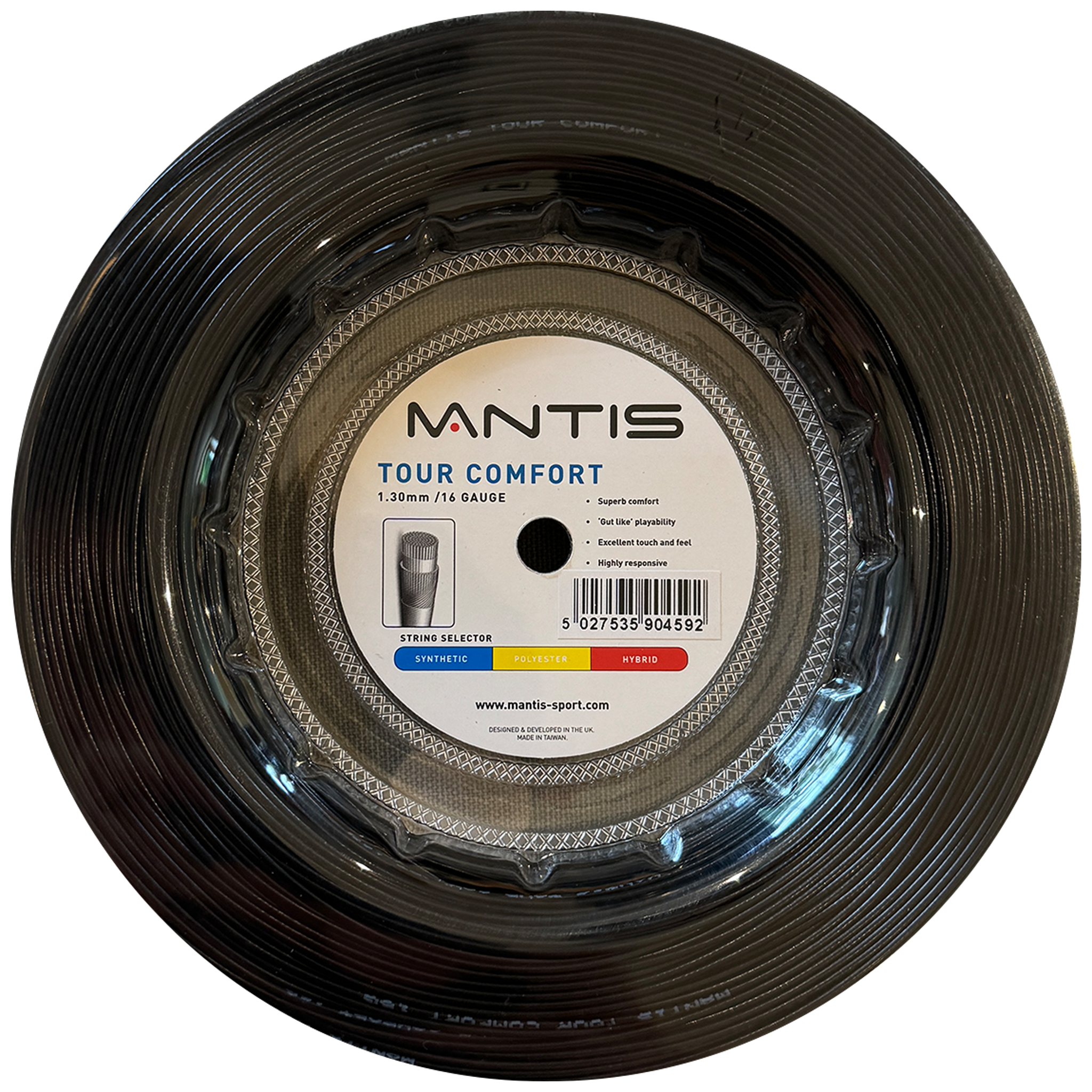 MANTIS Tour Comfort String 16G - Reel (200m)