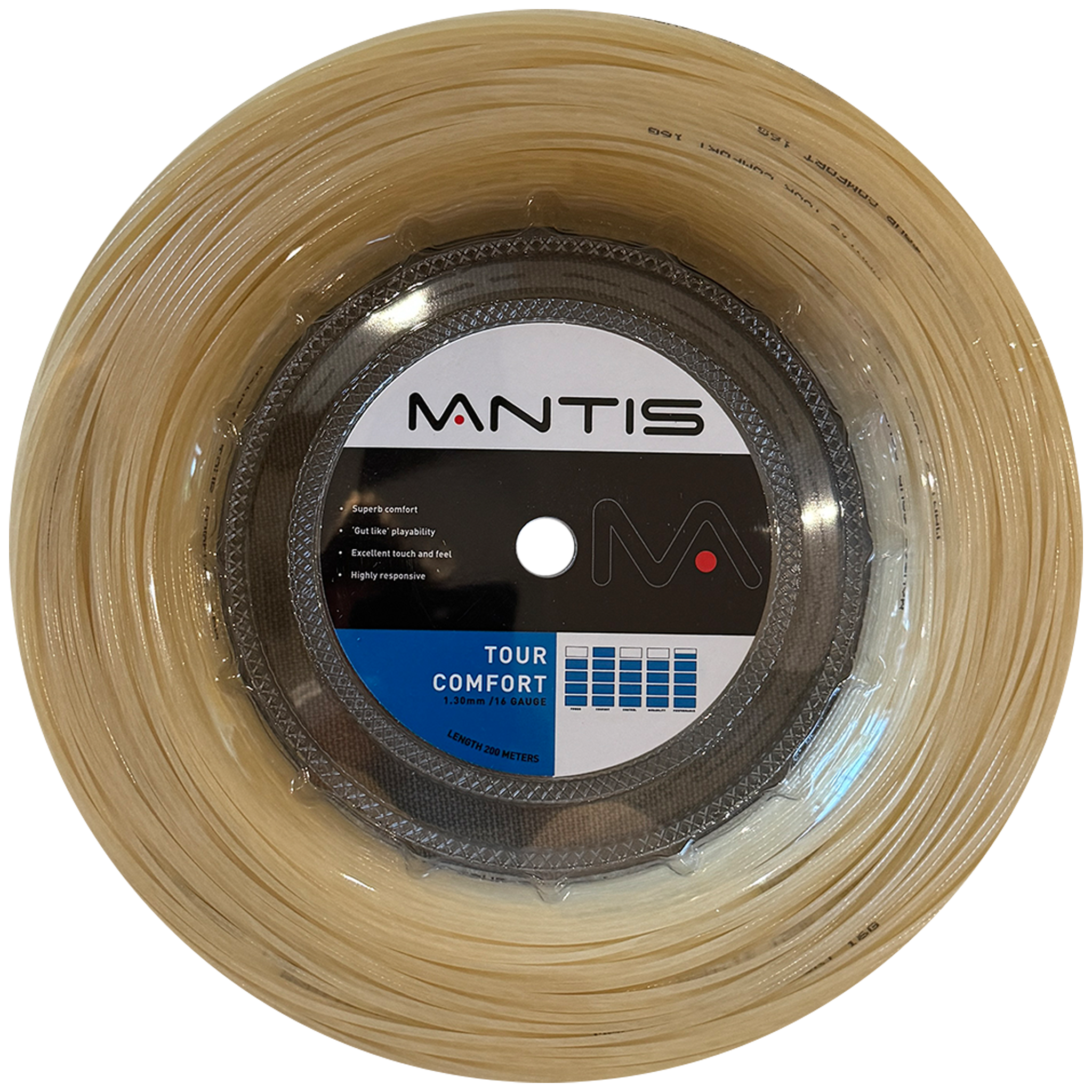 MANTIS Tour Comfort String 16G - Reel (200m)