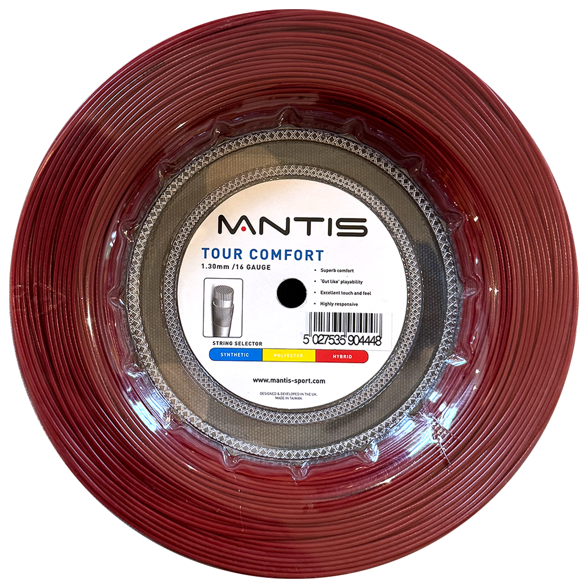 MANTIS Tour Comfort String 16G - Reel (200m)