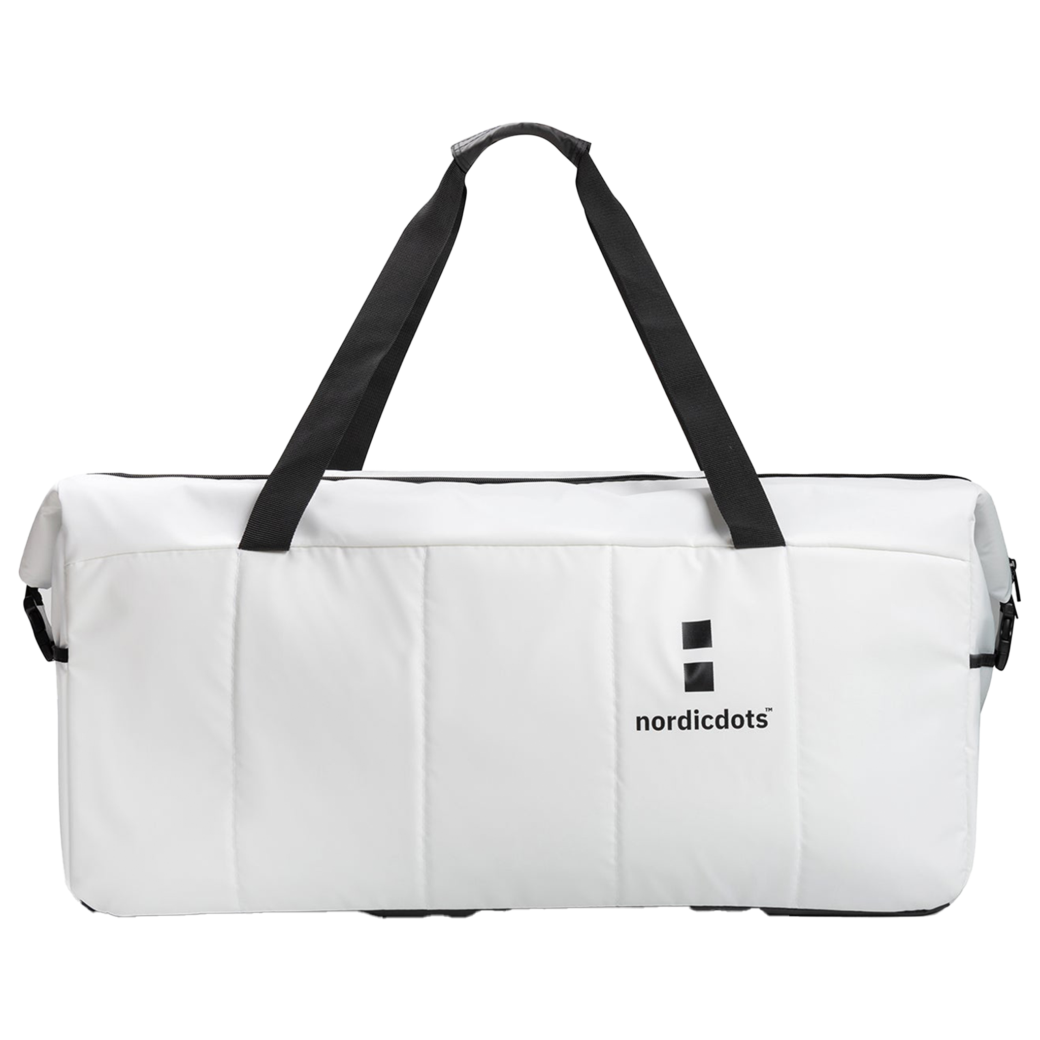 Nordicdots Club Duffle Bag White