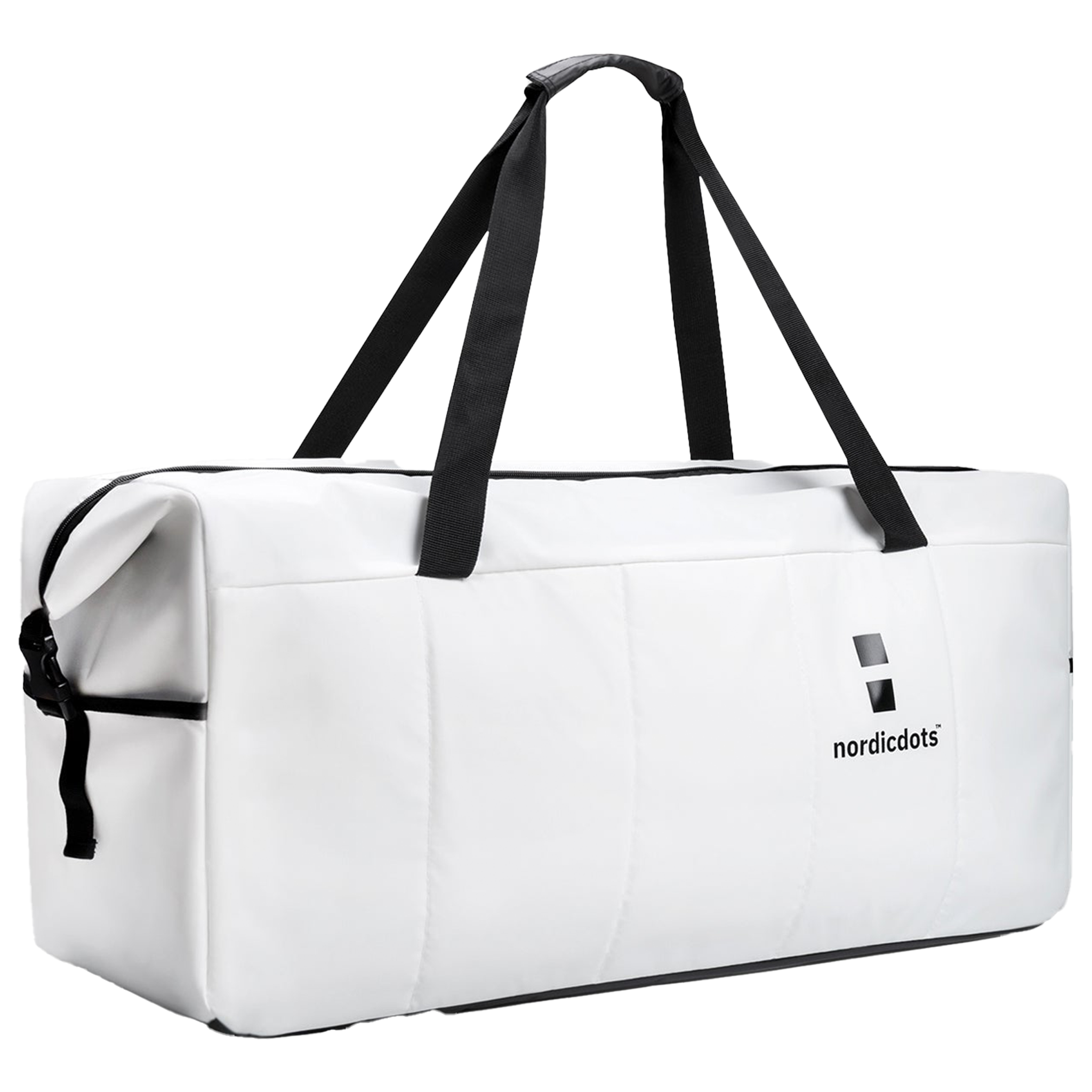 Nordicdots Club Duffle Bag White