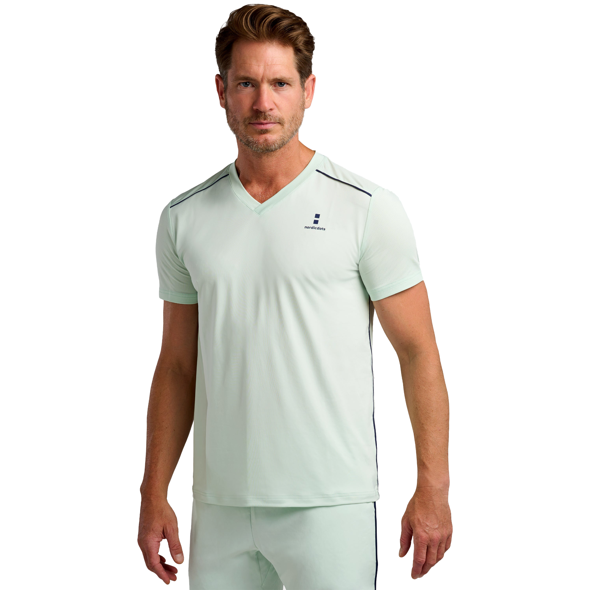 Nordicdots Performance V-Tee Mint