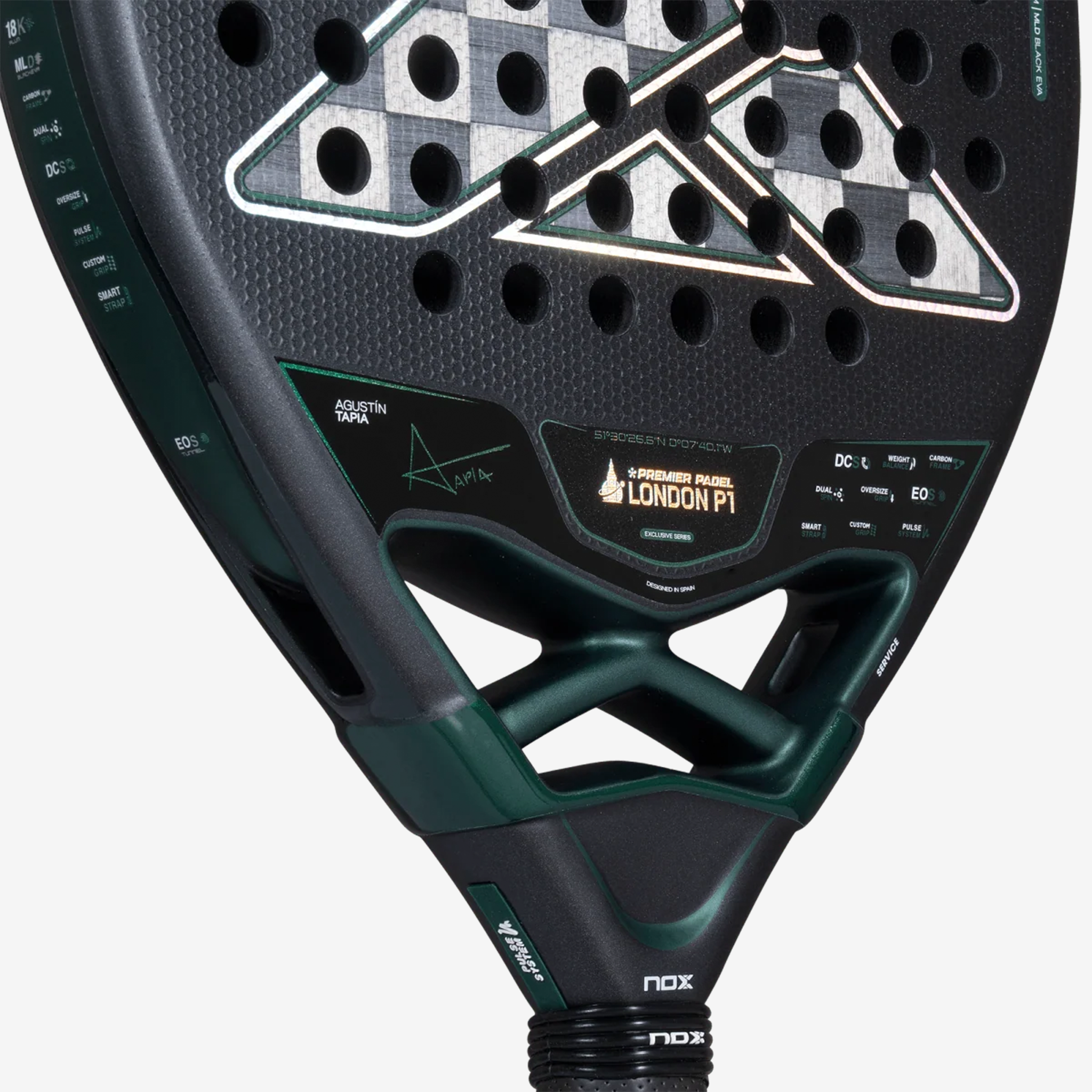 Nox AT10 Genius 18K Alum London P1 Edition Padel (2026)