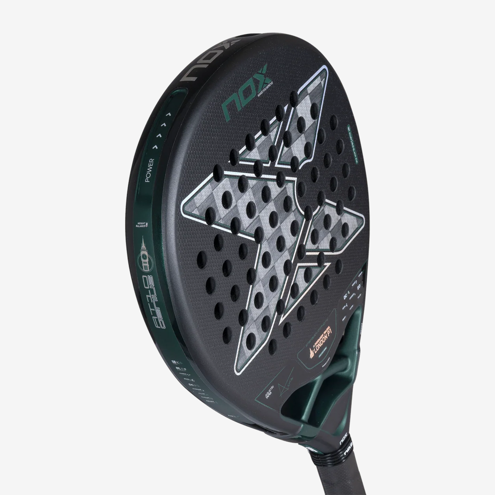 Nox AT10 Genius 18K Alum London P1 Edition Padel (2026)