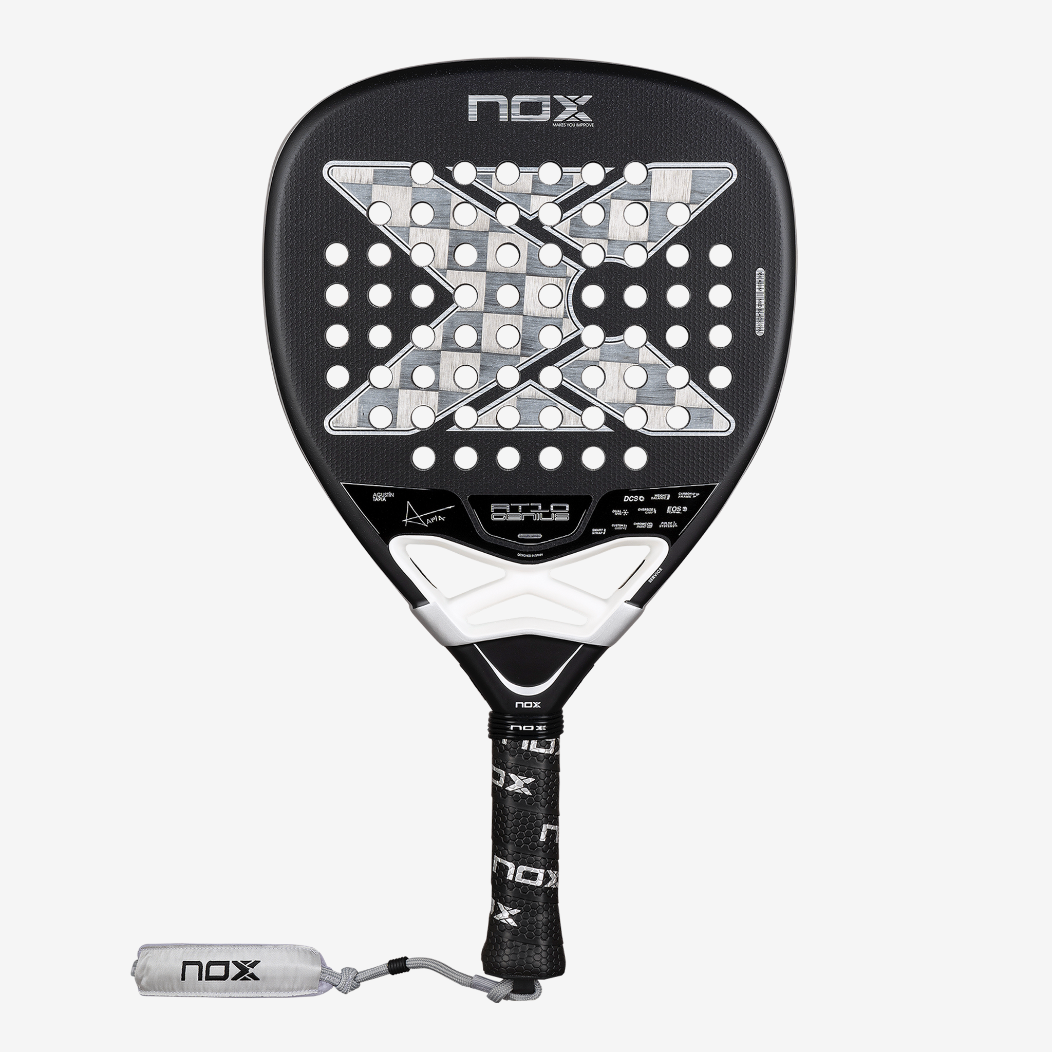 Nox AT10 Genius Attack 18K Alum Padel (2026) - All Things Tennis ltd