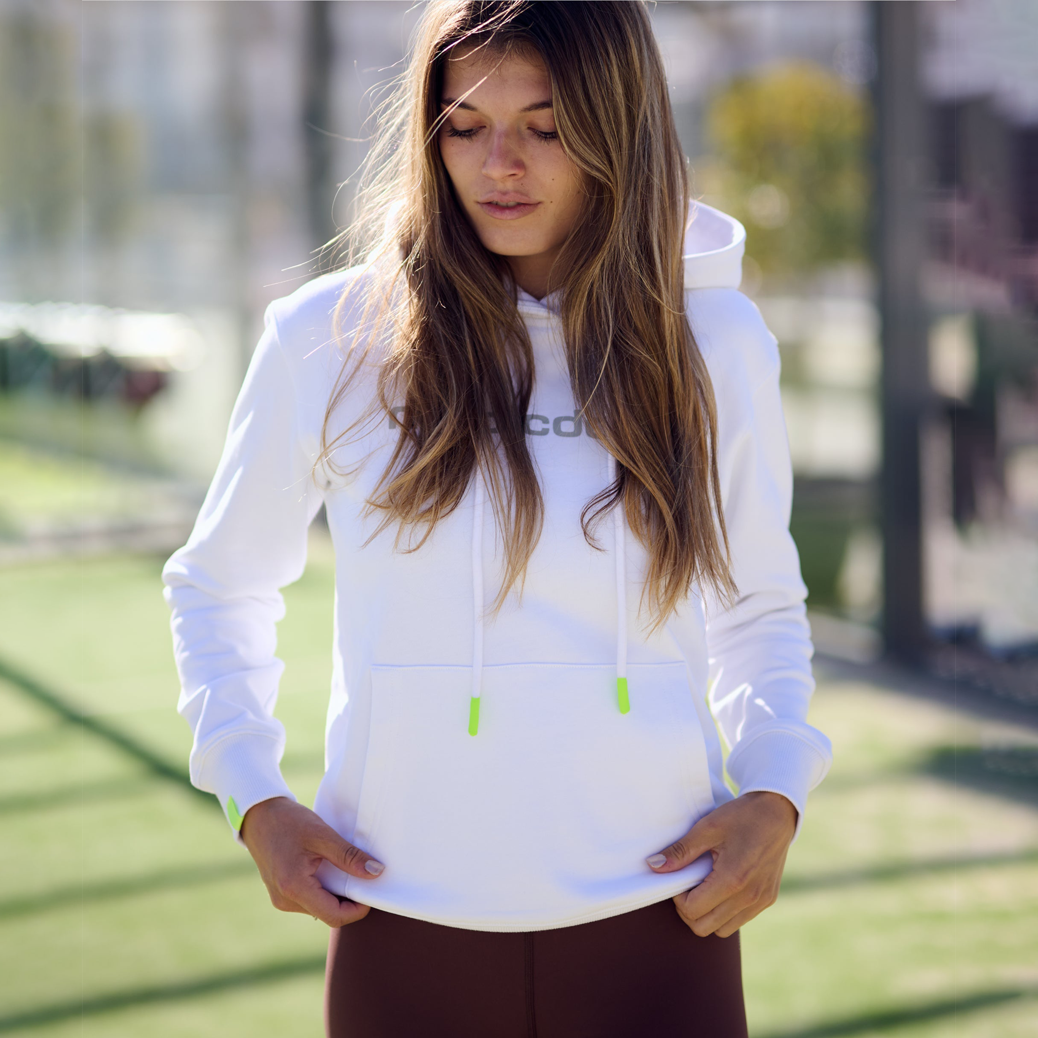 nordicdots Off Court Hoodie White