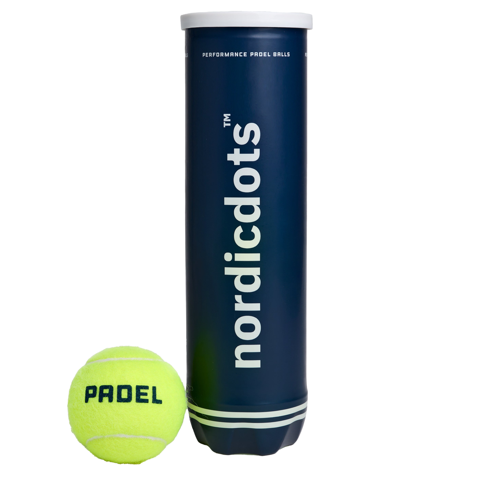 nordicdots Performance Padel Balls - 4 Pack