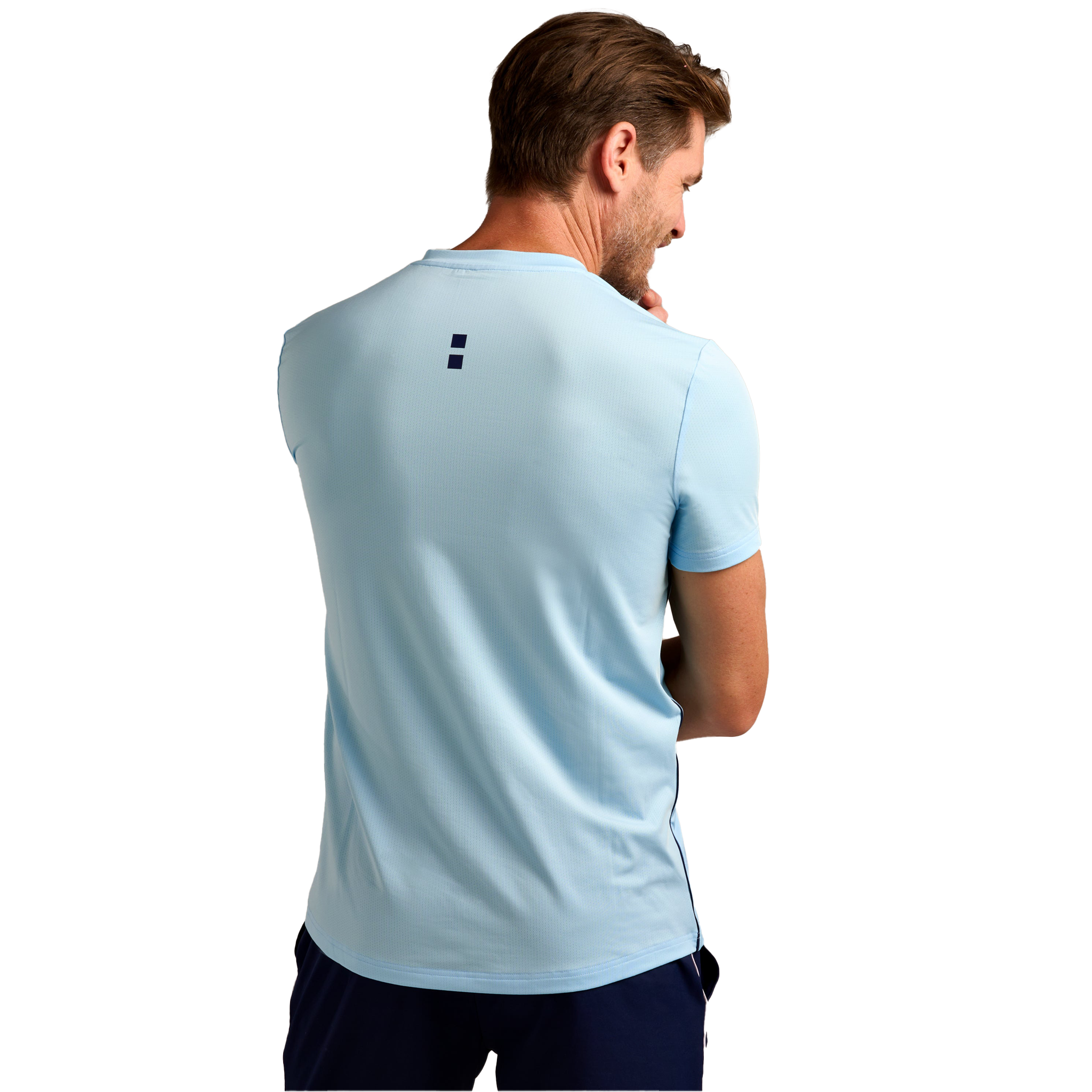 nordicdots Performance V-Tee Cooling Blue