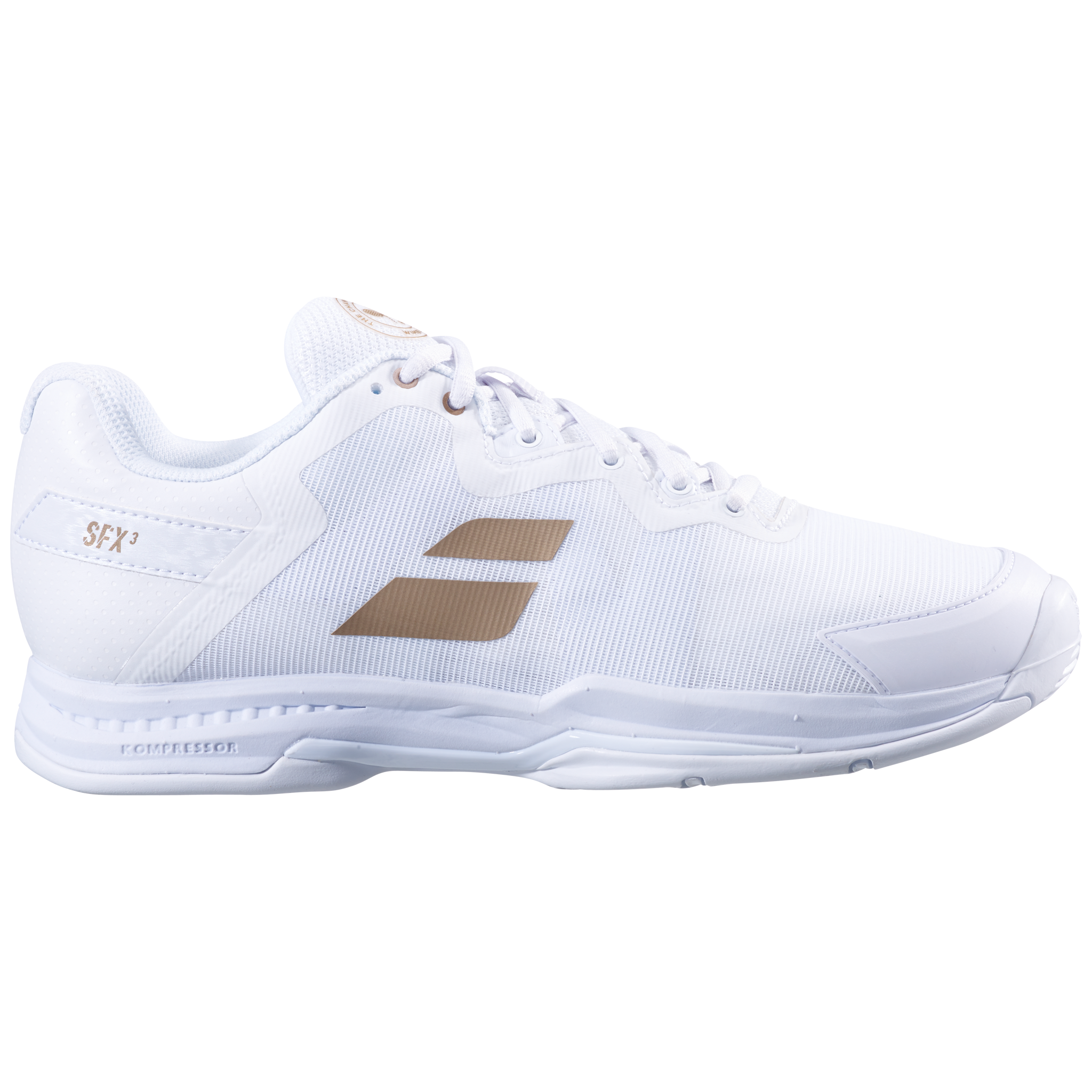 Babolat SFX3 Mens All Court Wimbledon White/Gold