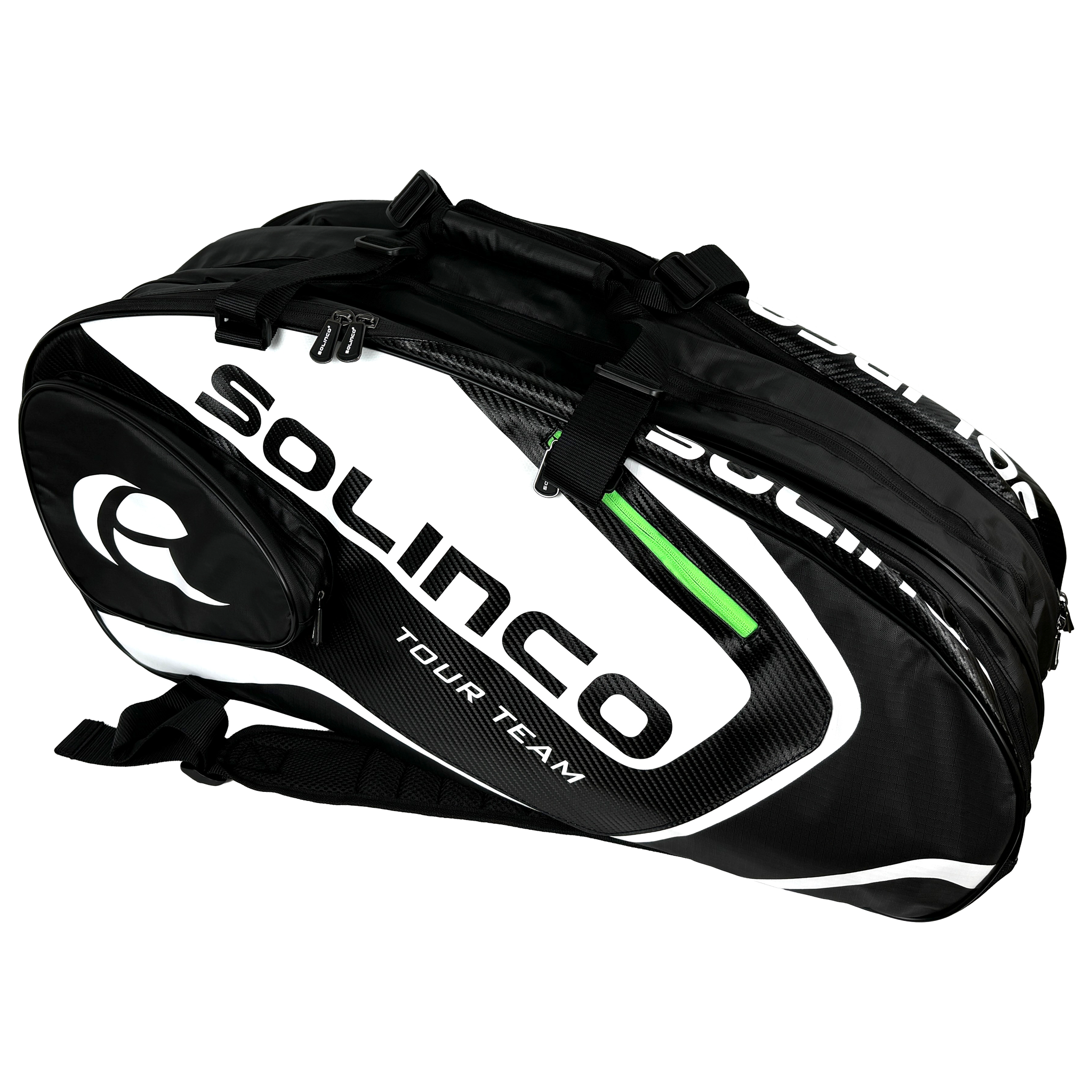 Solinco 15-Pack Tour Bag Green Lining