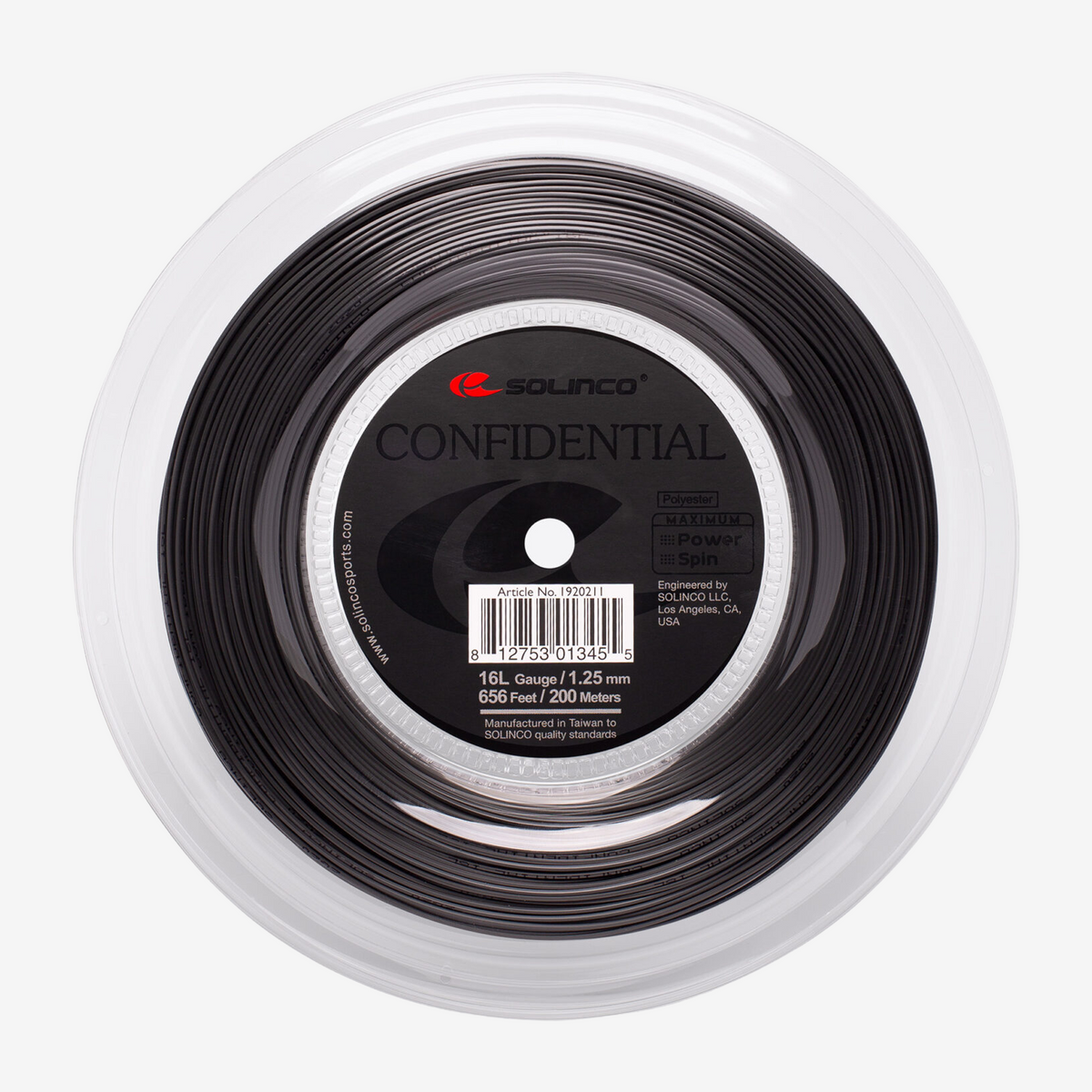 Solinco Confidential 200m Reel