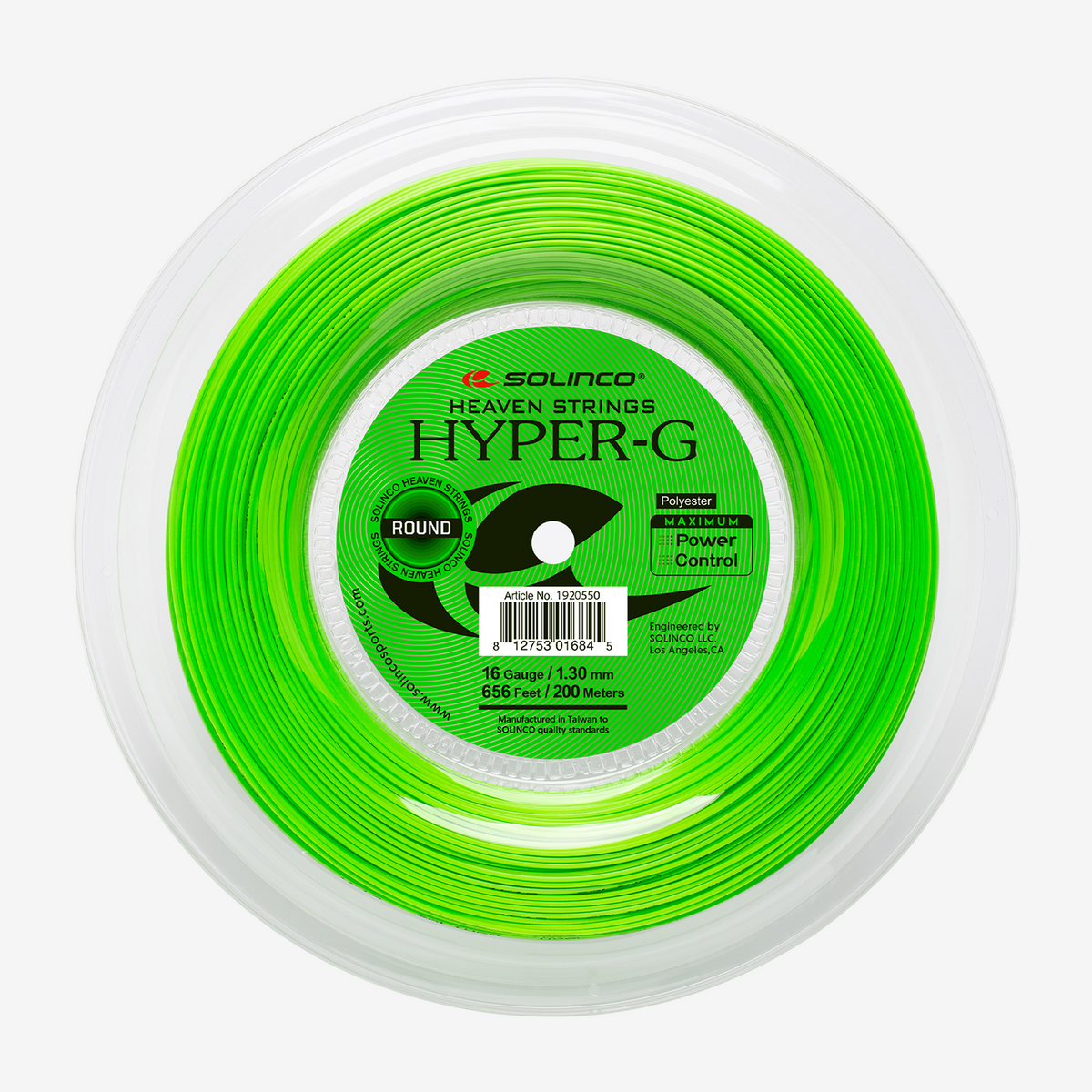 Solinco Hyper-G Round 200m Reel
