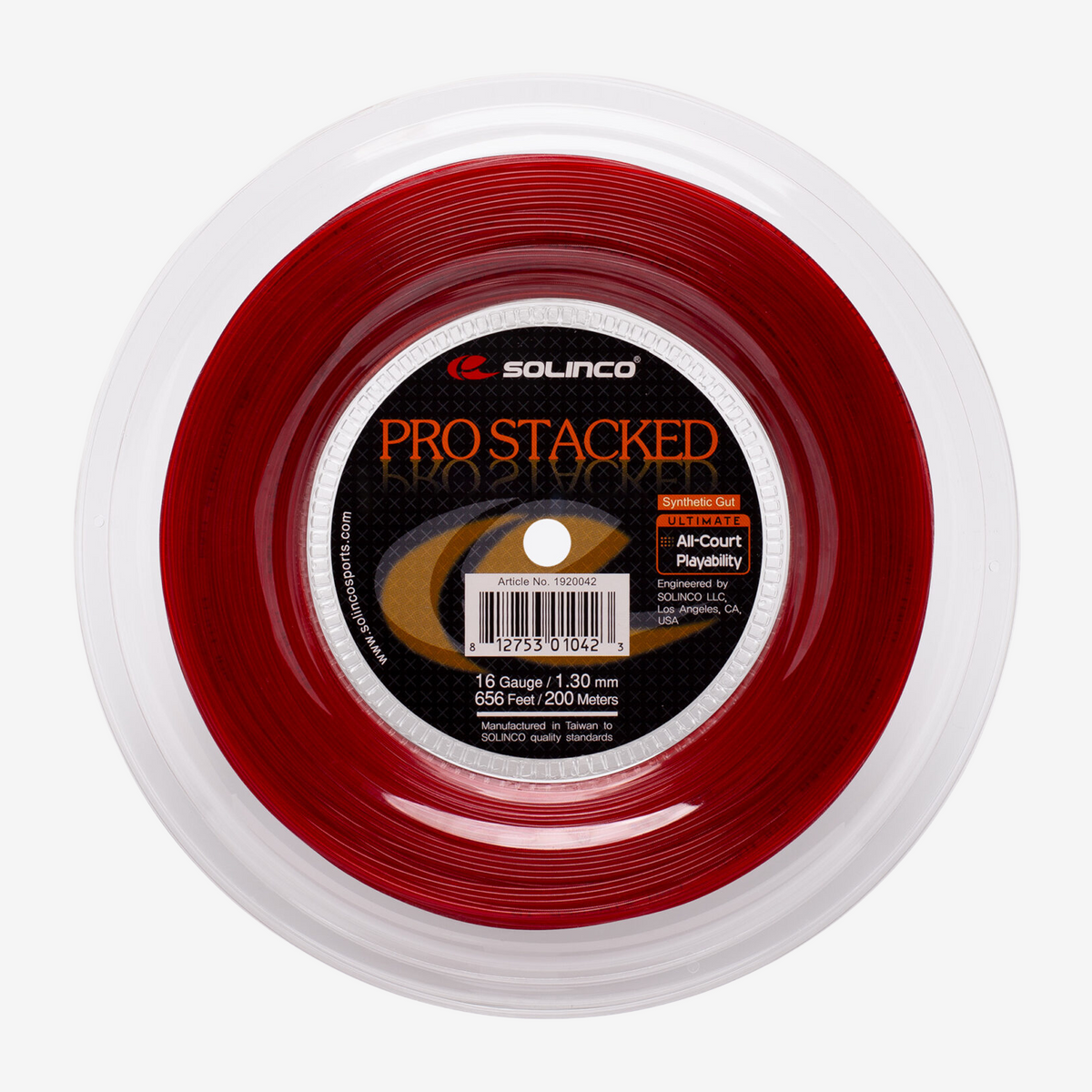 Solinco Pro stacked 200m Reel