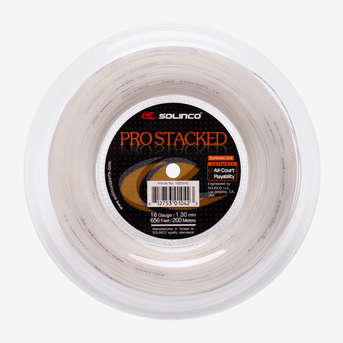 Solinco Pro stacked 200m Reel