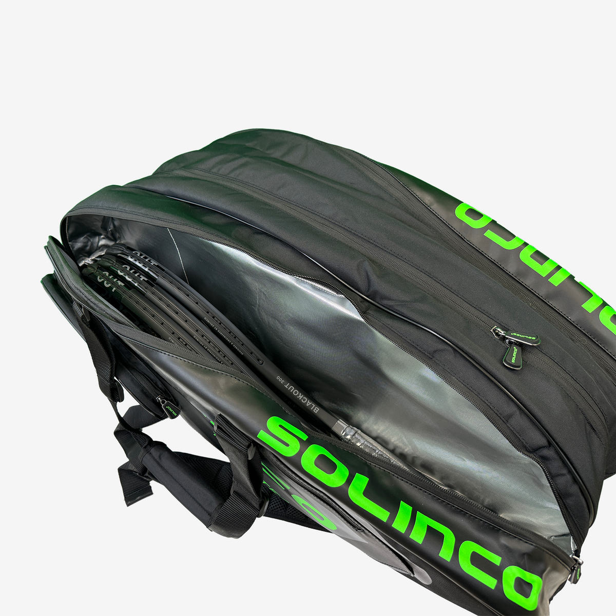 Solinco 15-Pack Tour Bag Full Black