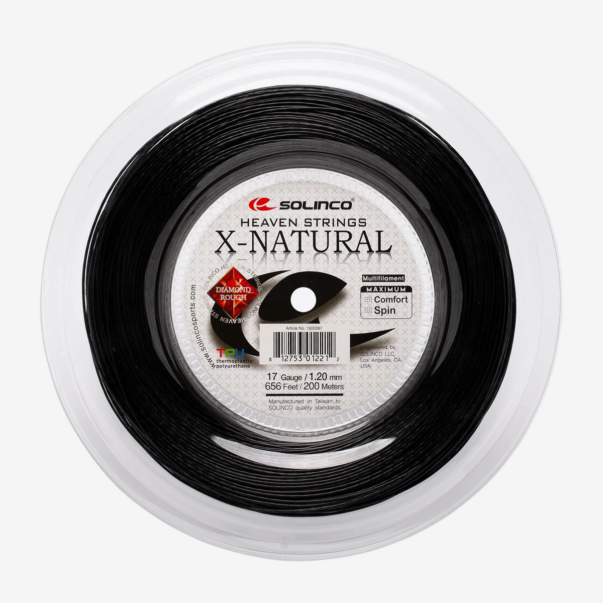 Solinco X-Natural 200m Reel
