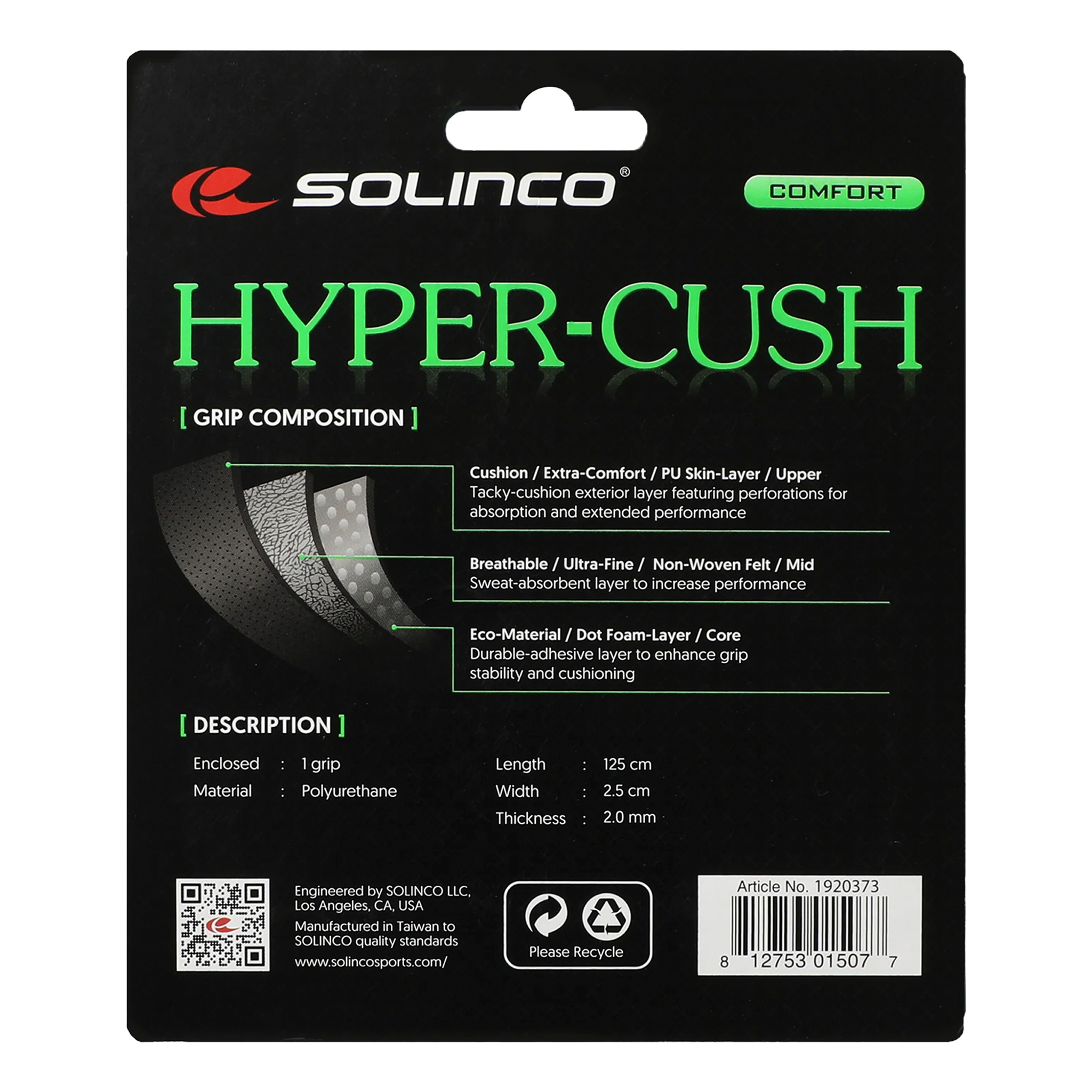 Solinco Hyper-Cush Replacement Grip