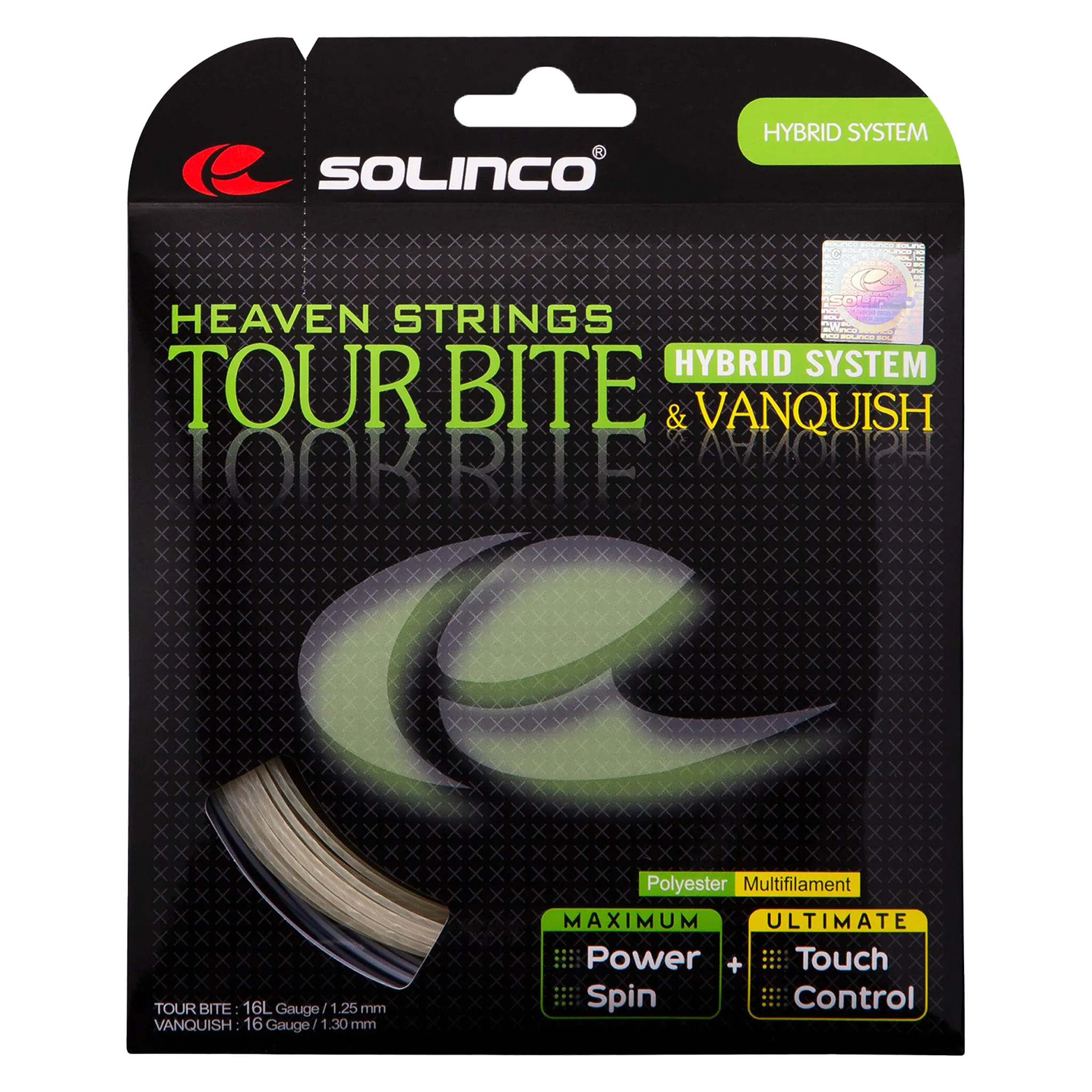 Solinco Tour Bite + Vanquish Set (12m)