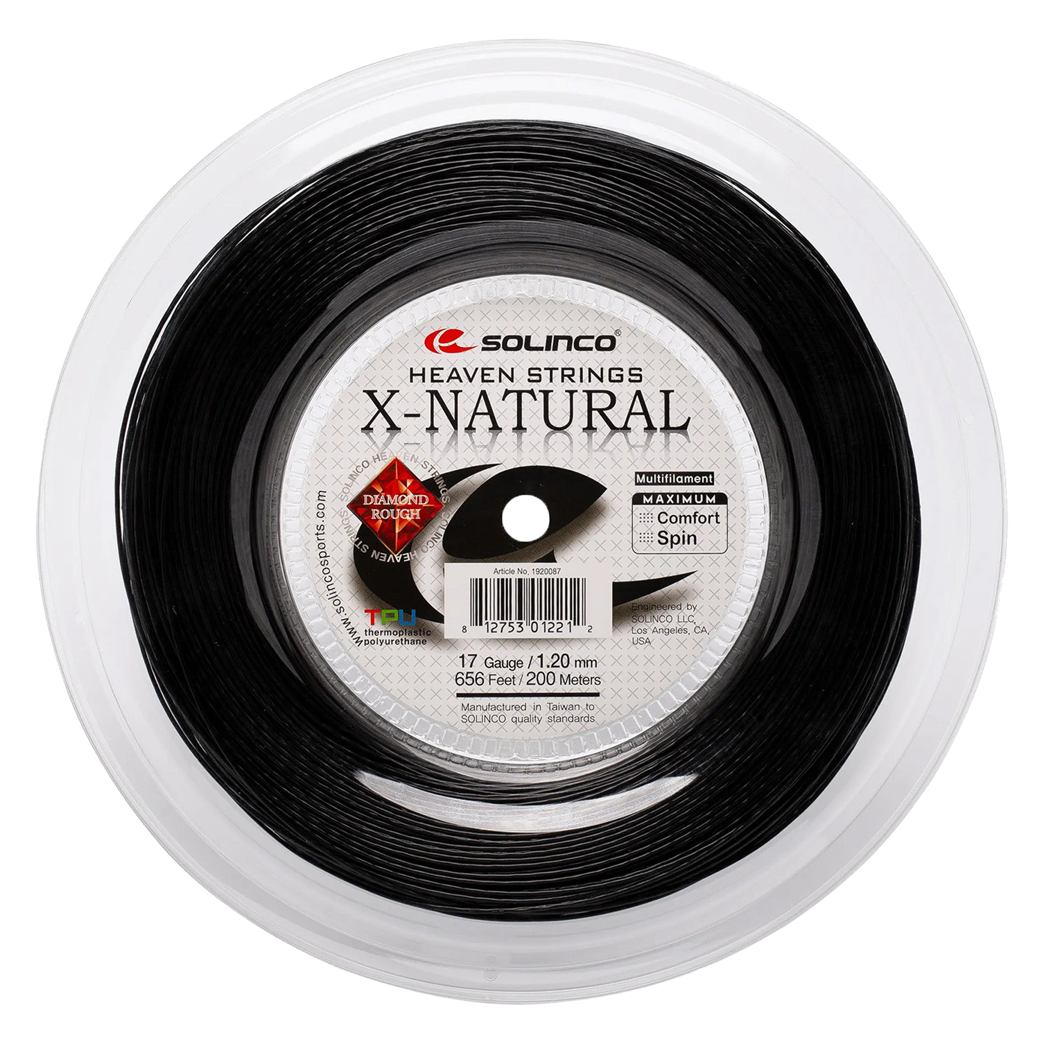 Solinco X-Natural 200m Reel