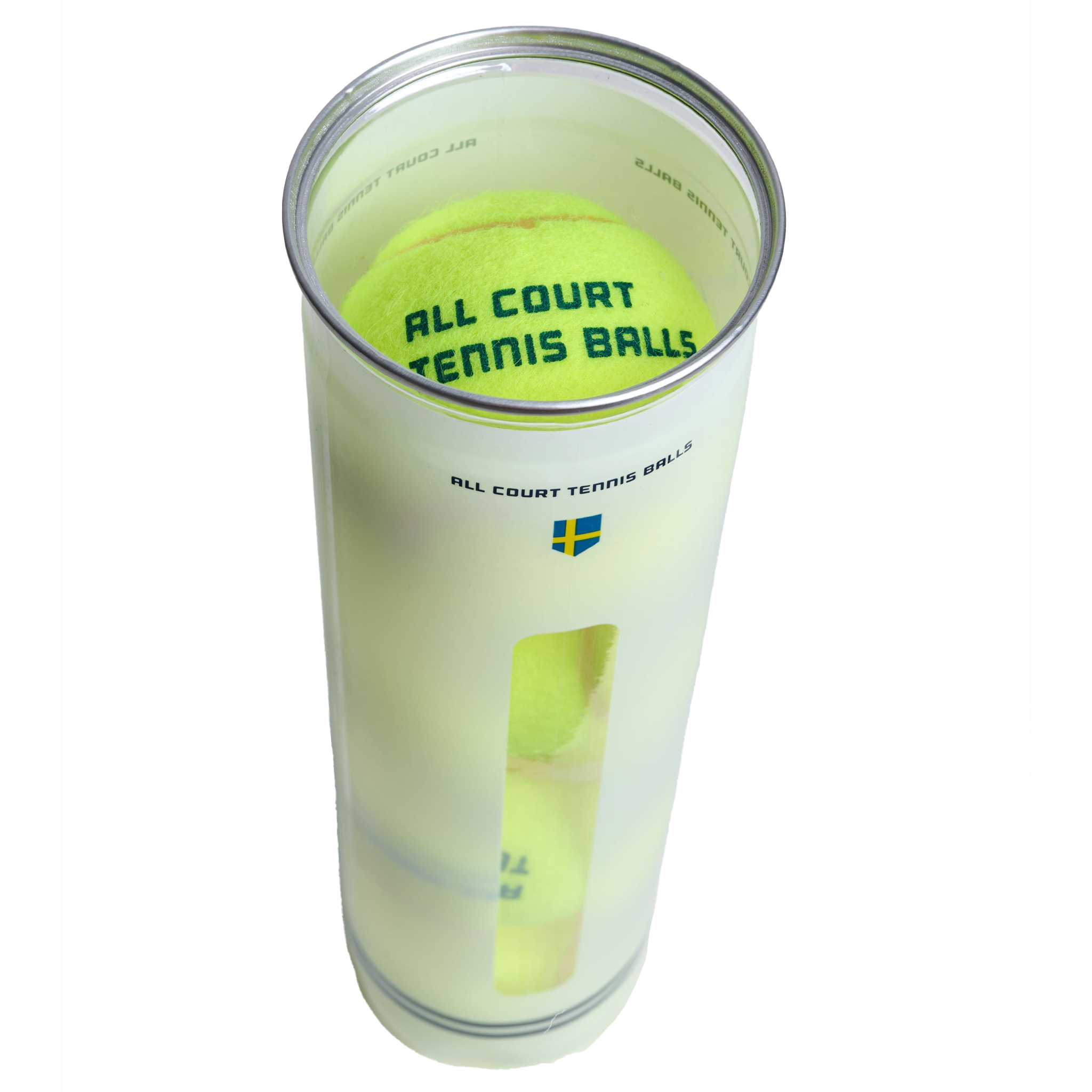 nordicdots All Court Tennis Balls - 4 Pack