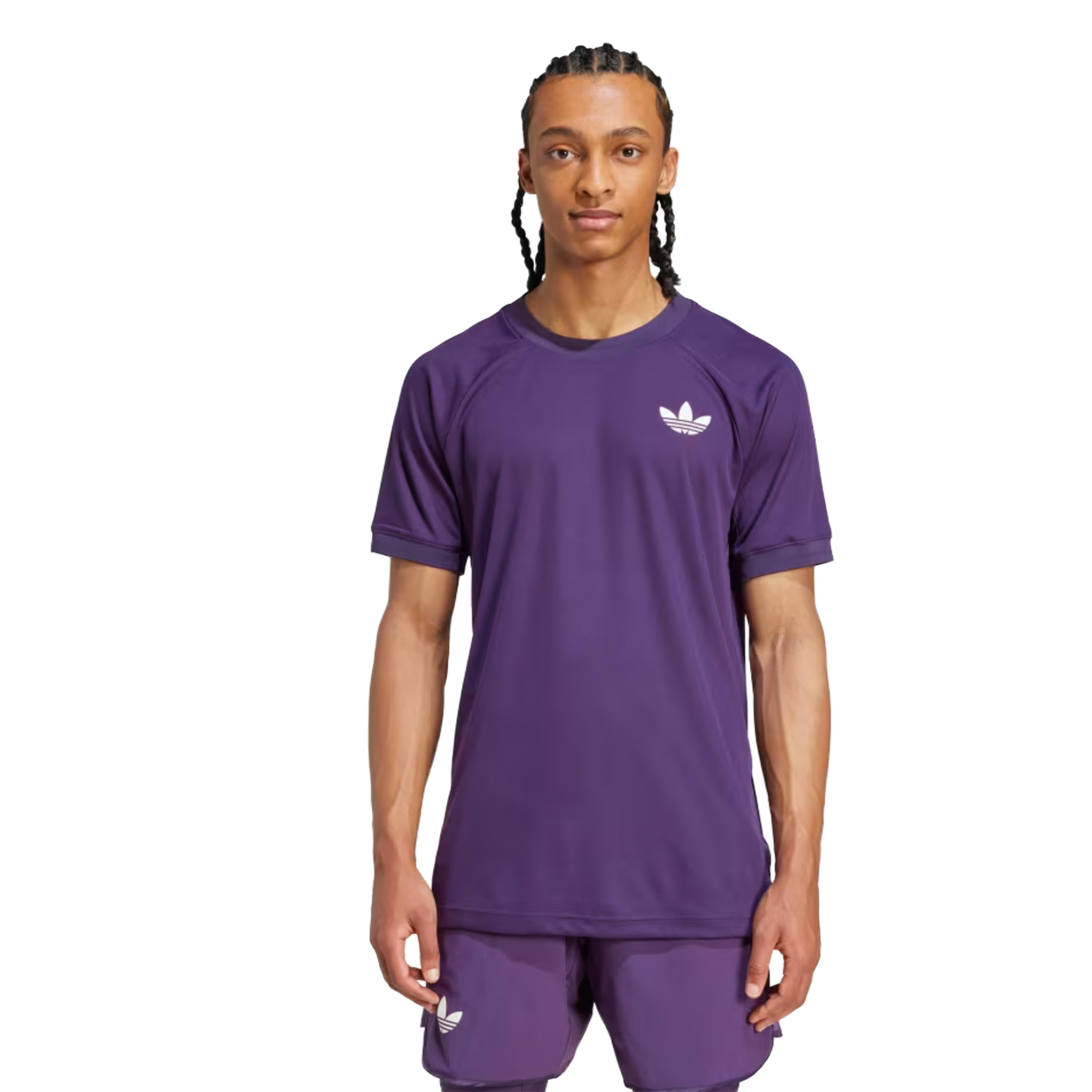 Adidas Tennis Pro Climacool Freelift Tee Men's Aurora Purple