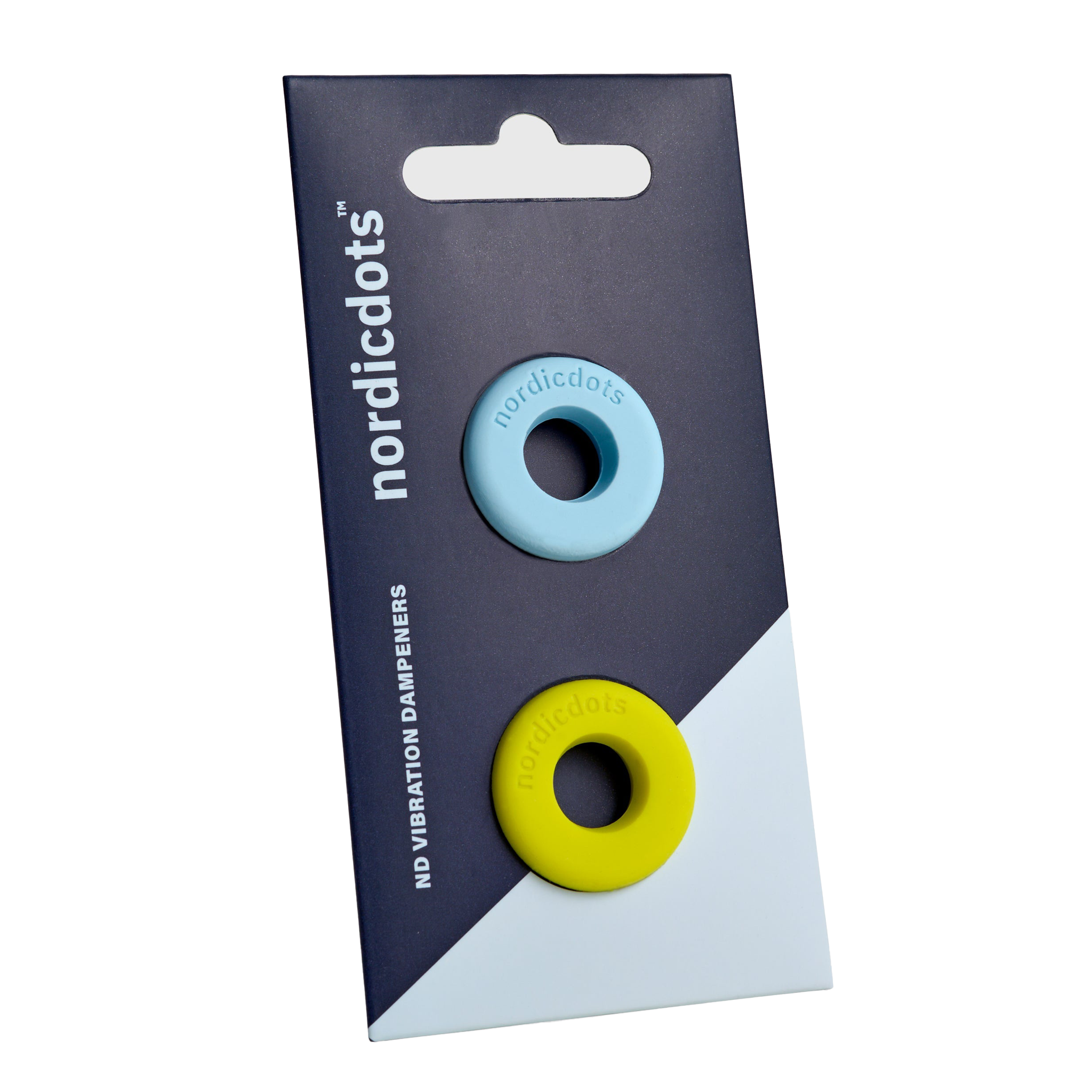 nordicdots ND Vibration Dampeners - Sky Blue / Neon Yellow