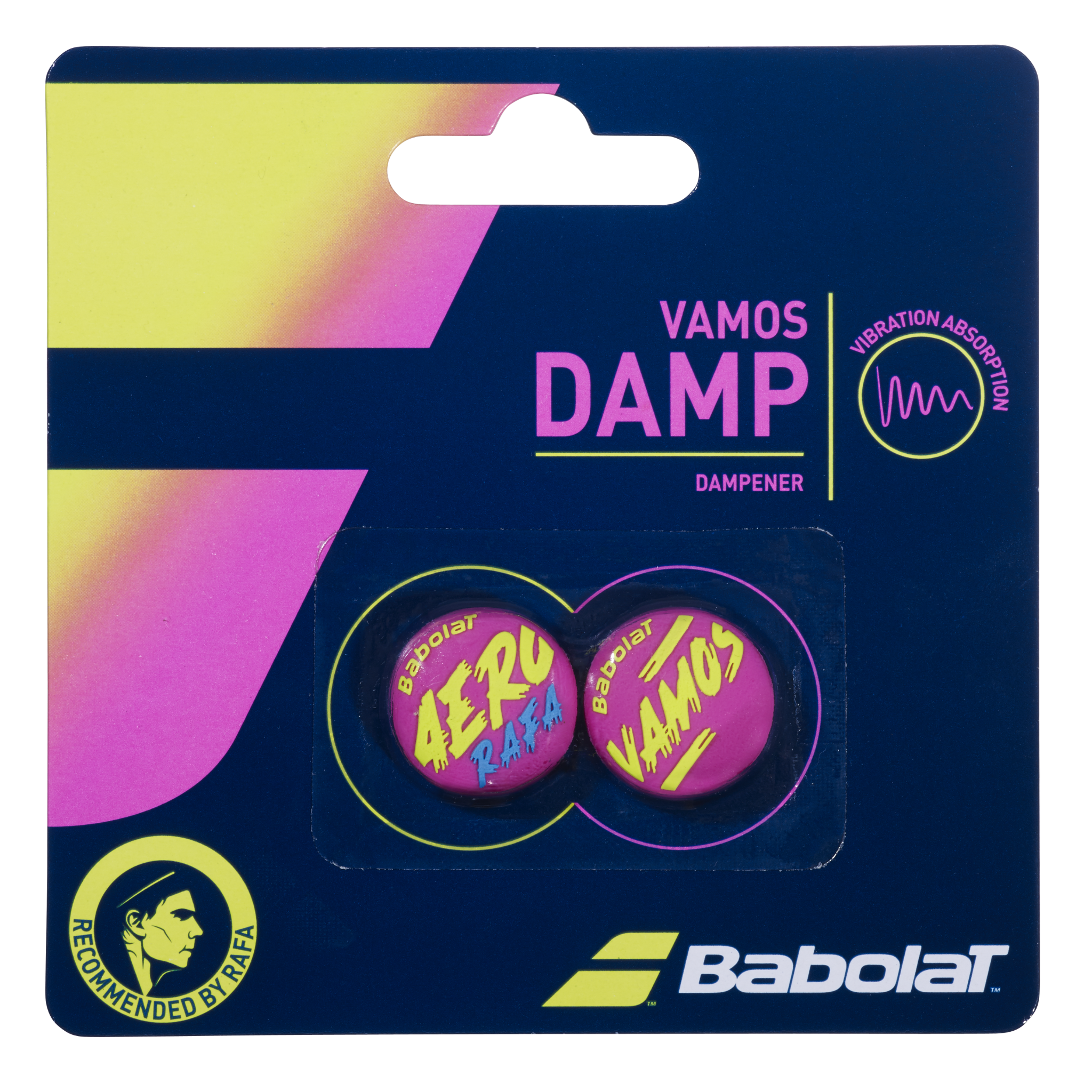 Babolat Vamos Damp Vibration Dampener - 2 Pack (2nd Gen)