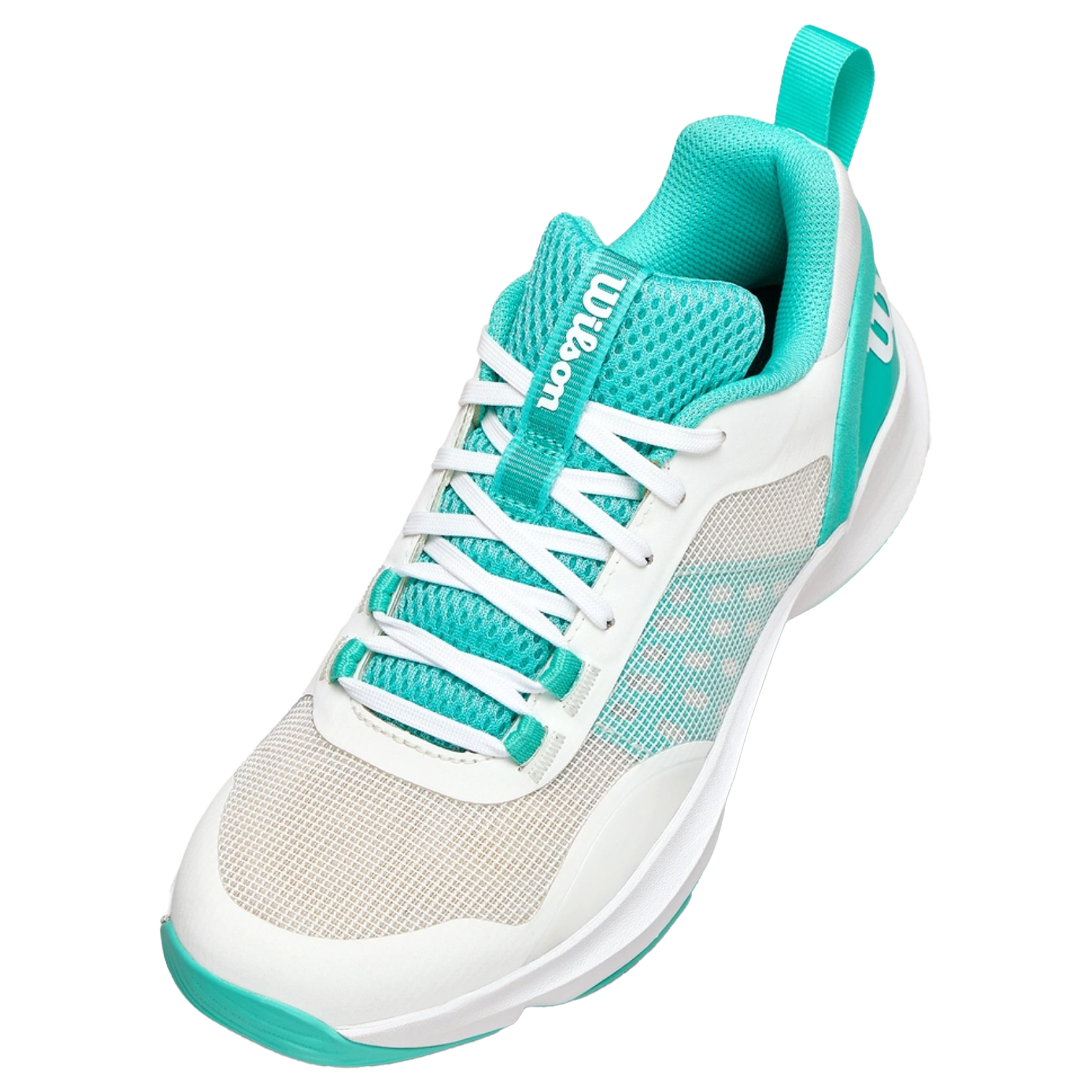 Wilson Hurakn Pro V2 Women's Padel White/ Turquoise (2025)