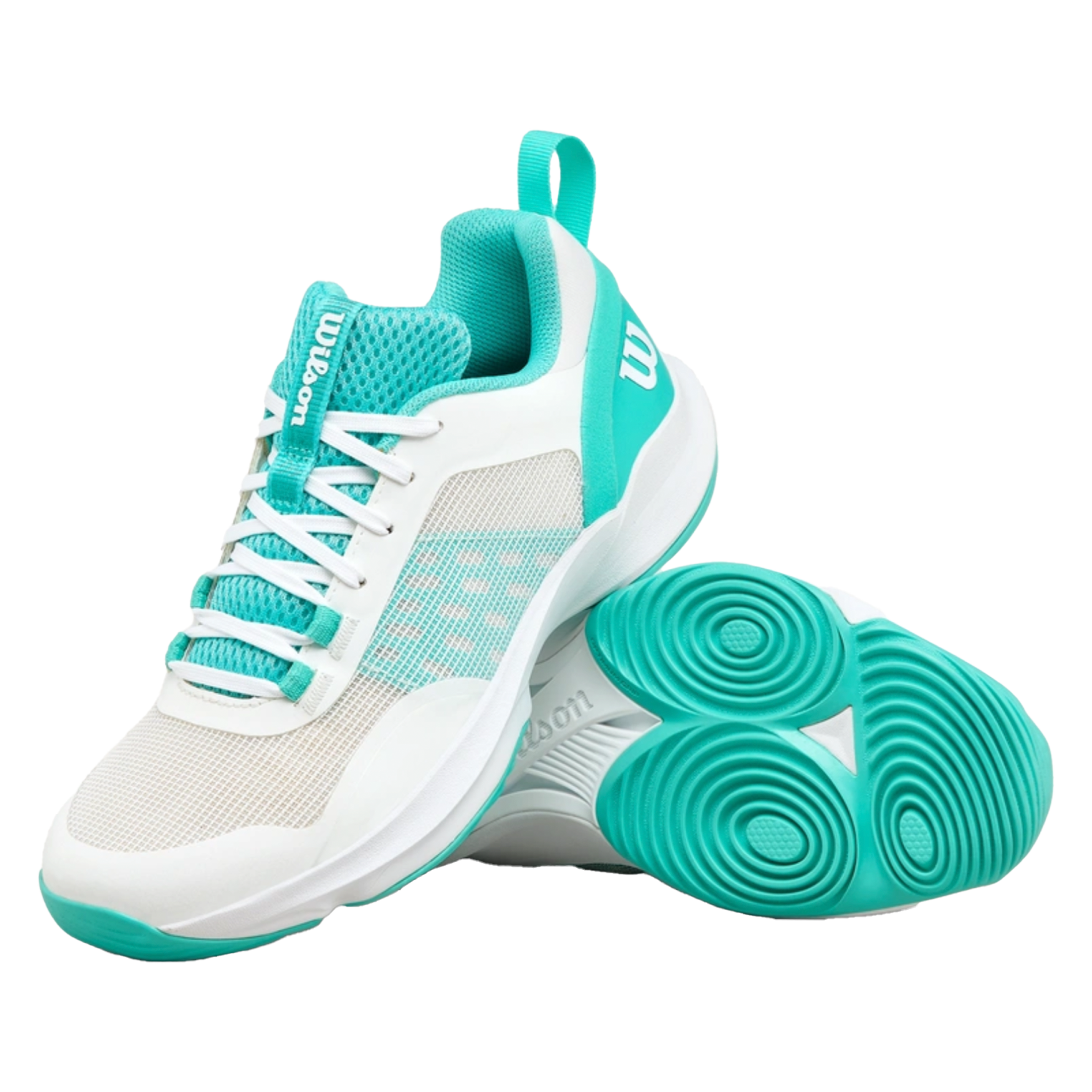 Wilson Hurakn Pro V2 Women's Padel White/ Turquoise (2025)