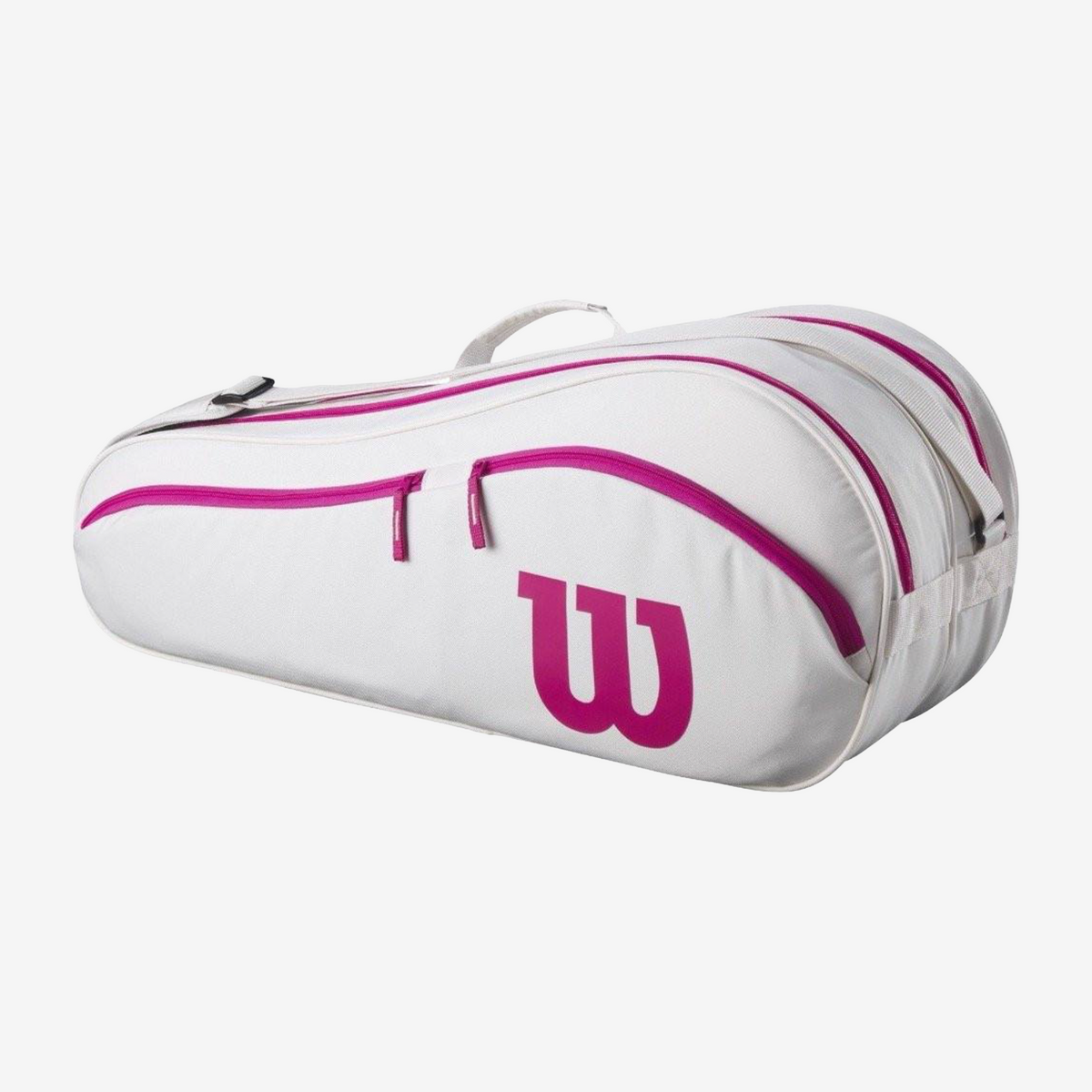Wilson Advantage 6 Racket Bag White/Pink (2025)