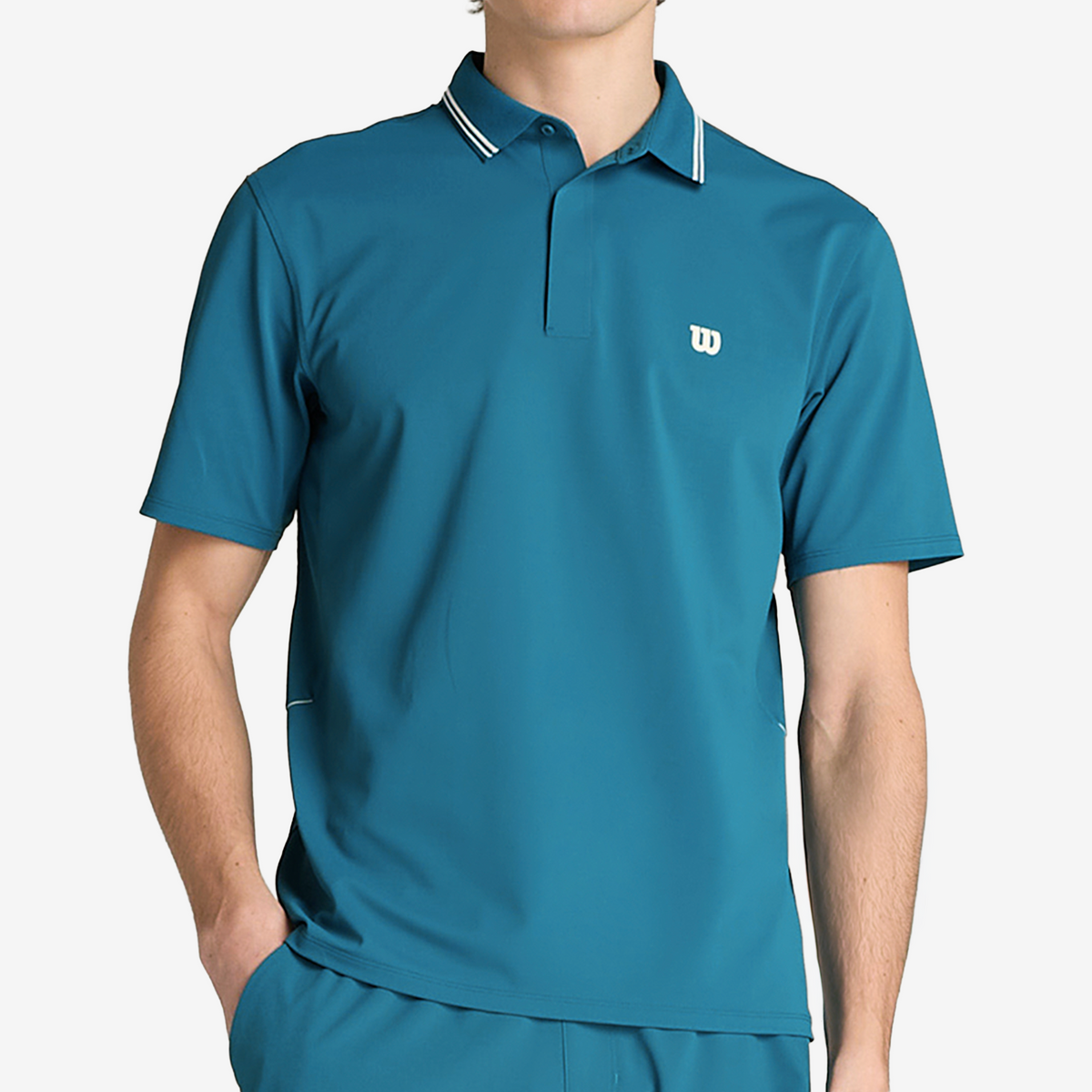 Wilson Challengers Technical Polo Men's Lyons Blue