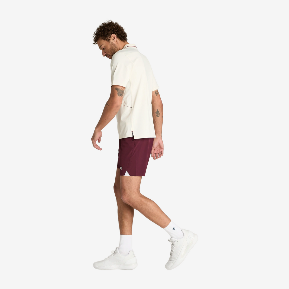 Wilson Challengers Technical Polo Men's Sandrift