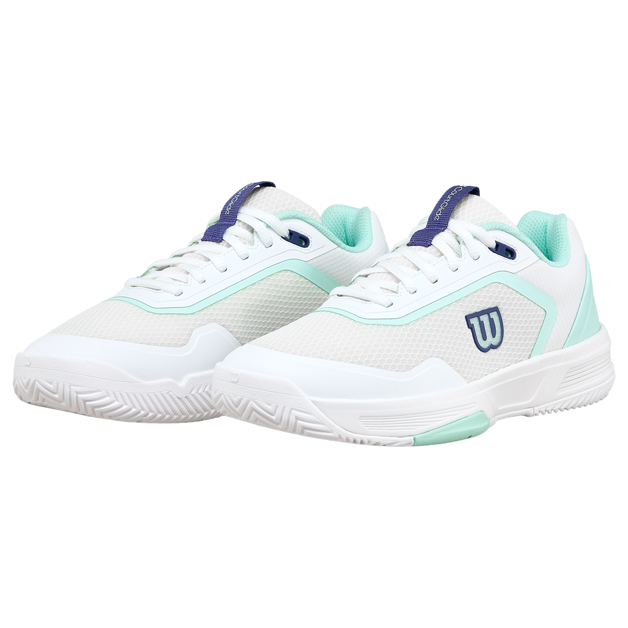 Wilson Courtglide Women's White/Bay/Skipper Blue