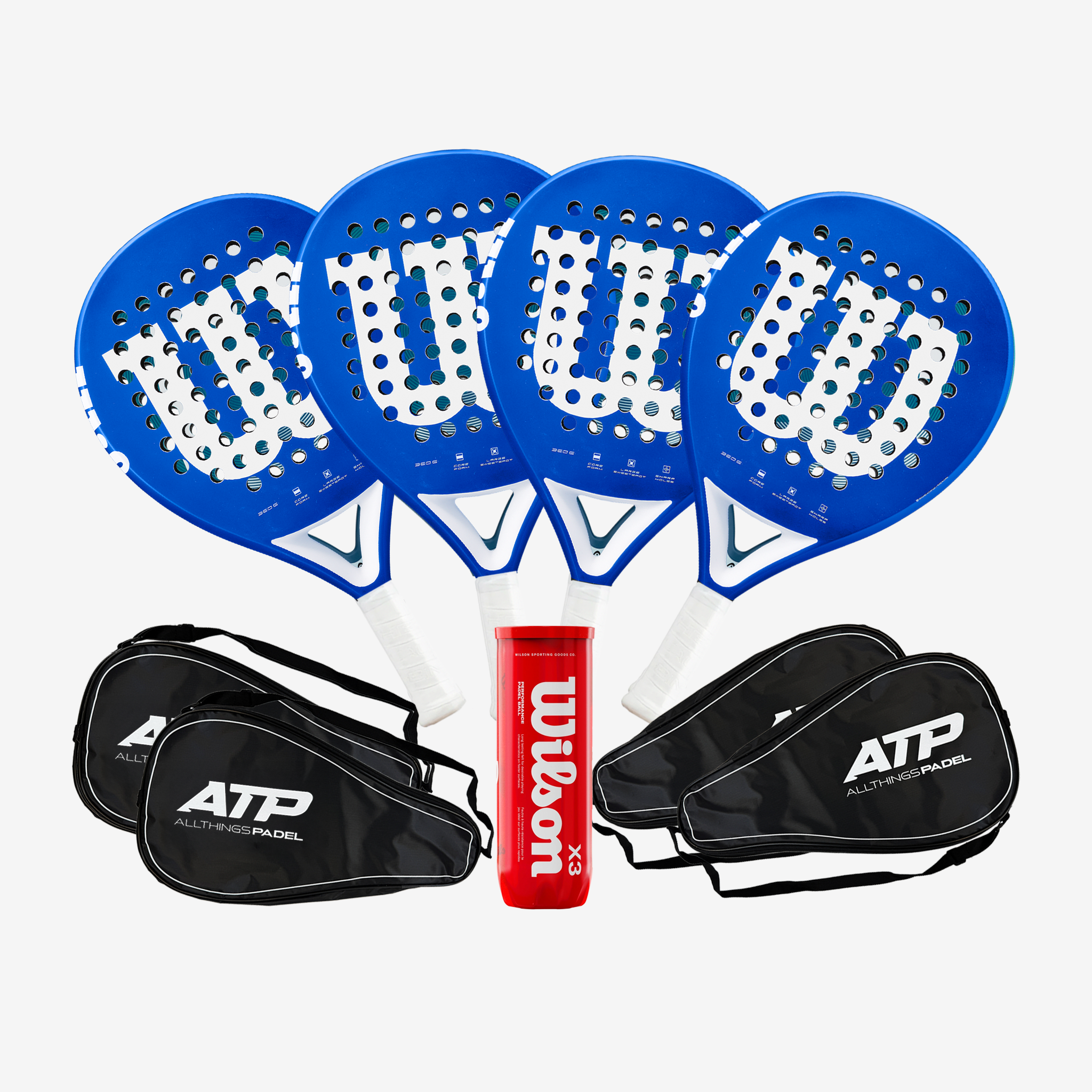Wilson Elevate Padel Family Starter Pack