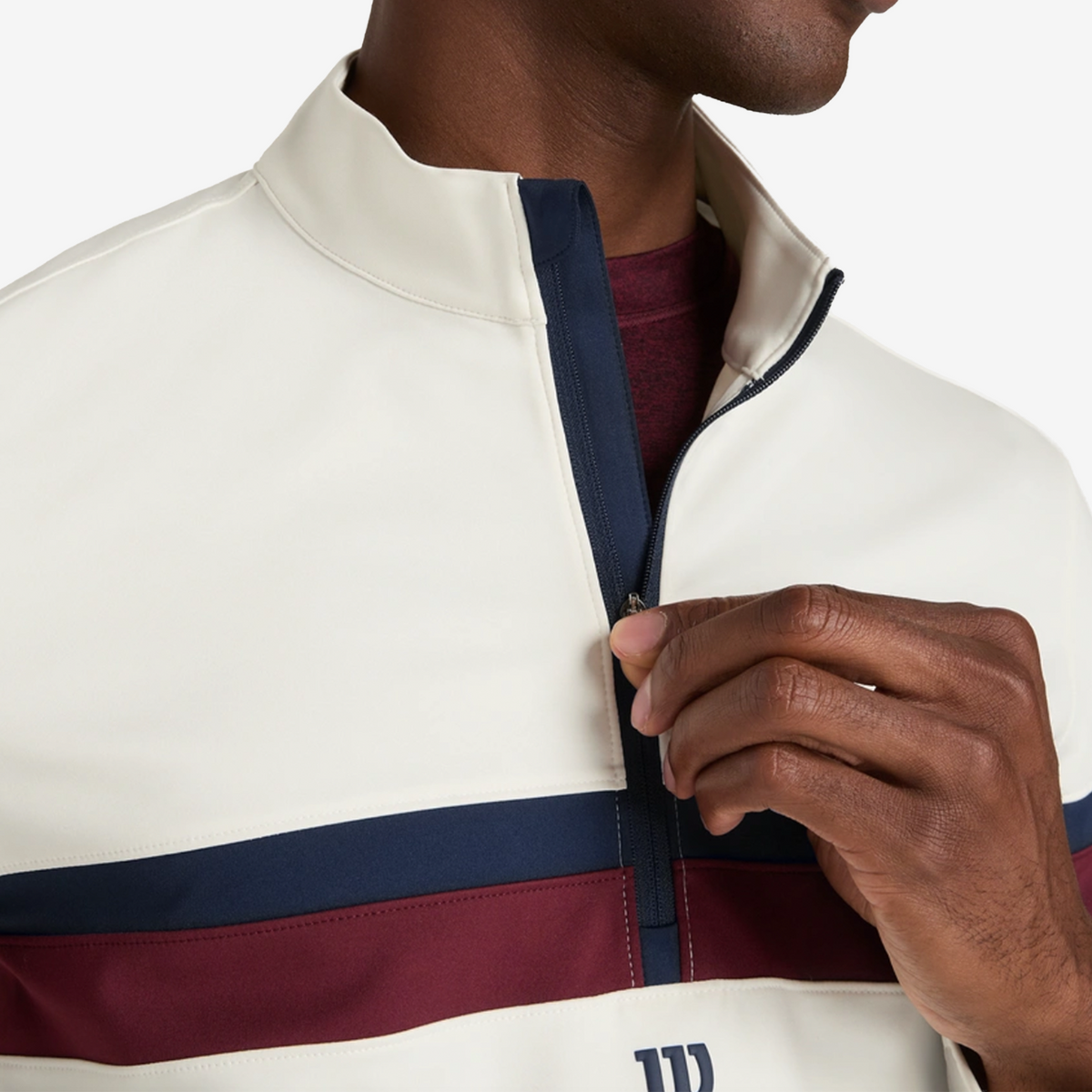 Wilson Elevate Performance Half-Zip Men's Sandrift
