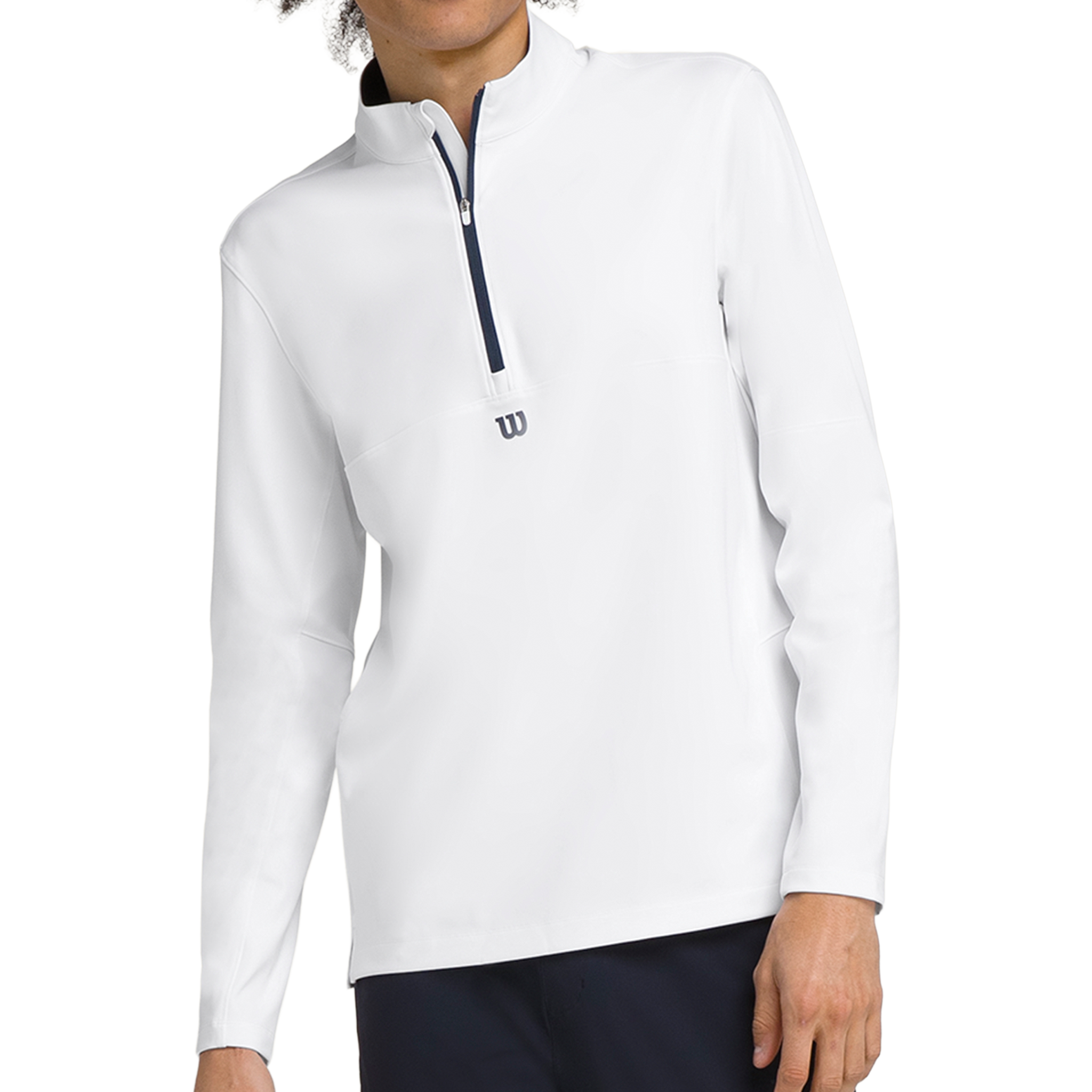 メンズウェア NO GOLF Half Zip Piste Wilson Elevate Performance Half-Zip Men's Bright White - All