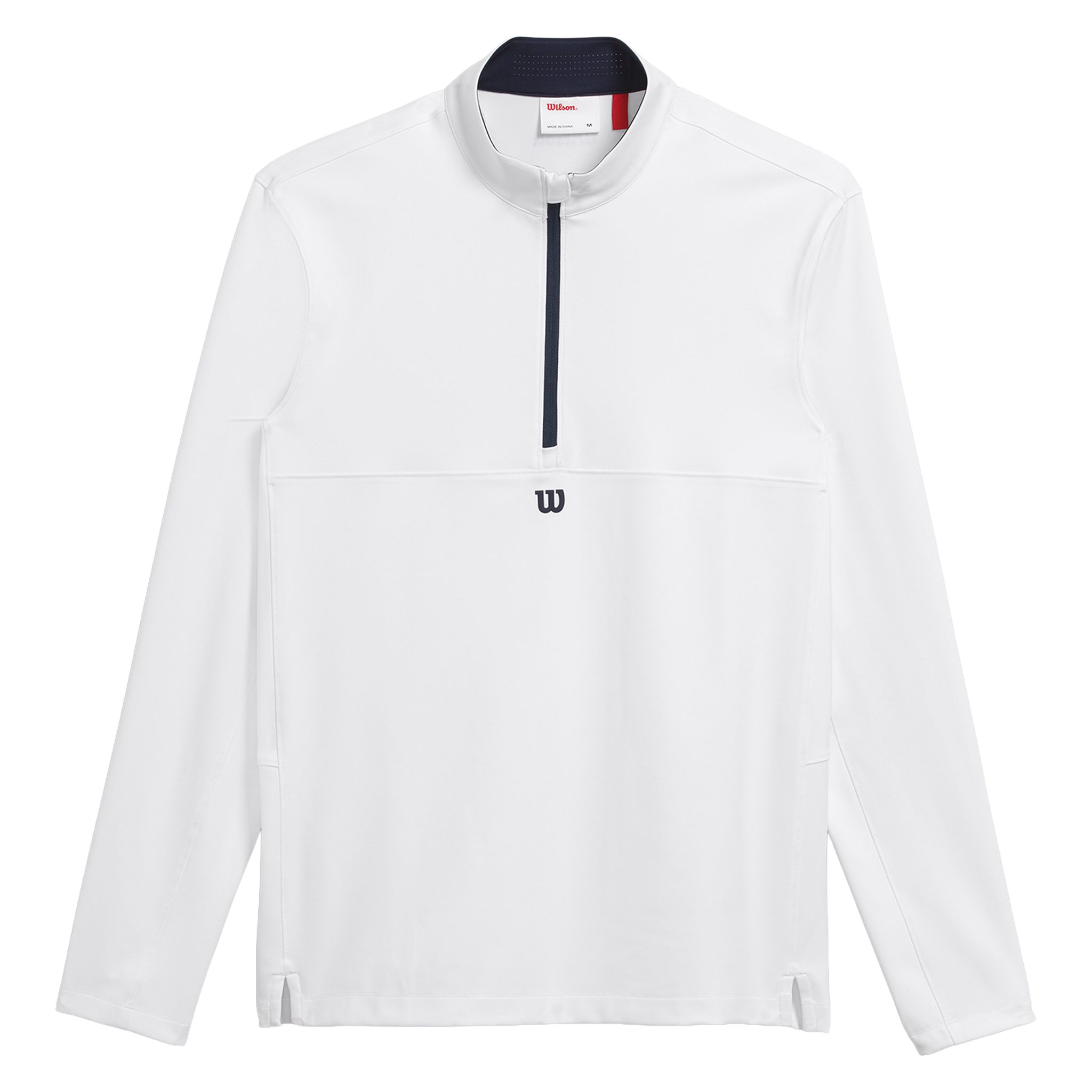 Wilson Elevate Performance Half-Zip Men's Bright White - All