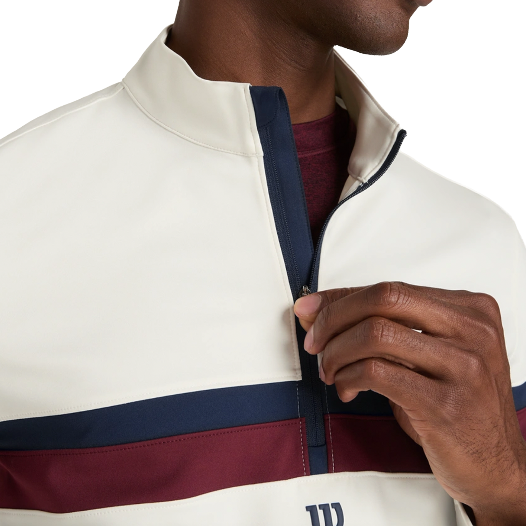 Wilson Elevate Performance Half-Zip Men's Sandrift