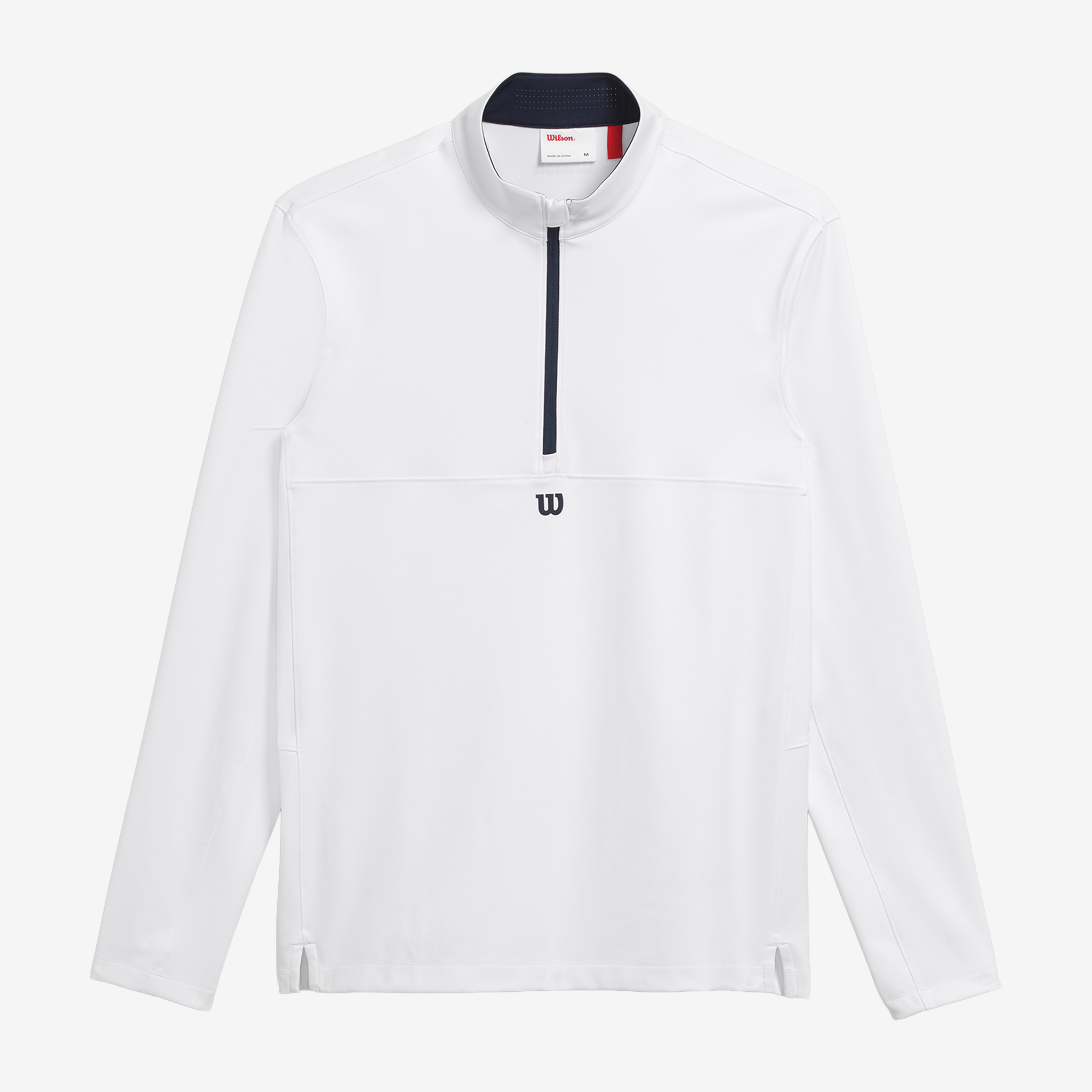 Wilson Elevate Performance Half-Zip Men's Bright White - All