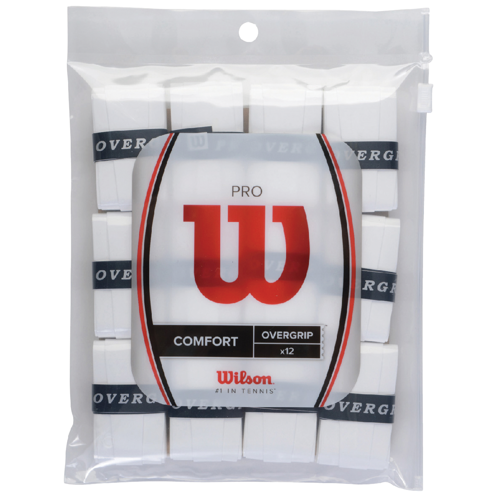 Wilson Pro Overgrip 12 Pack White