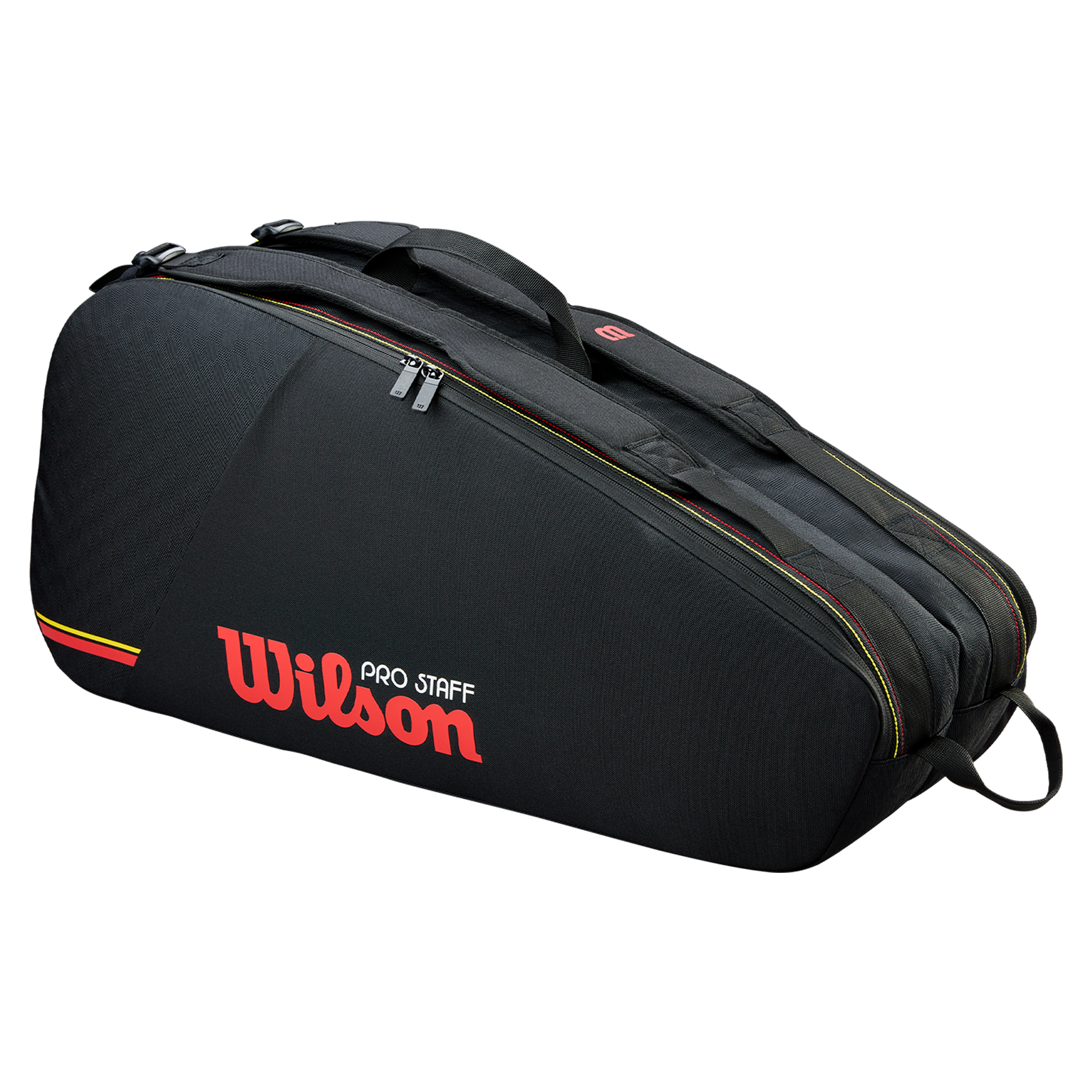 Wilson Pro Staff Classic 6PK Bag Black (2026) - All Things Tennis ltd