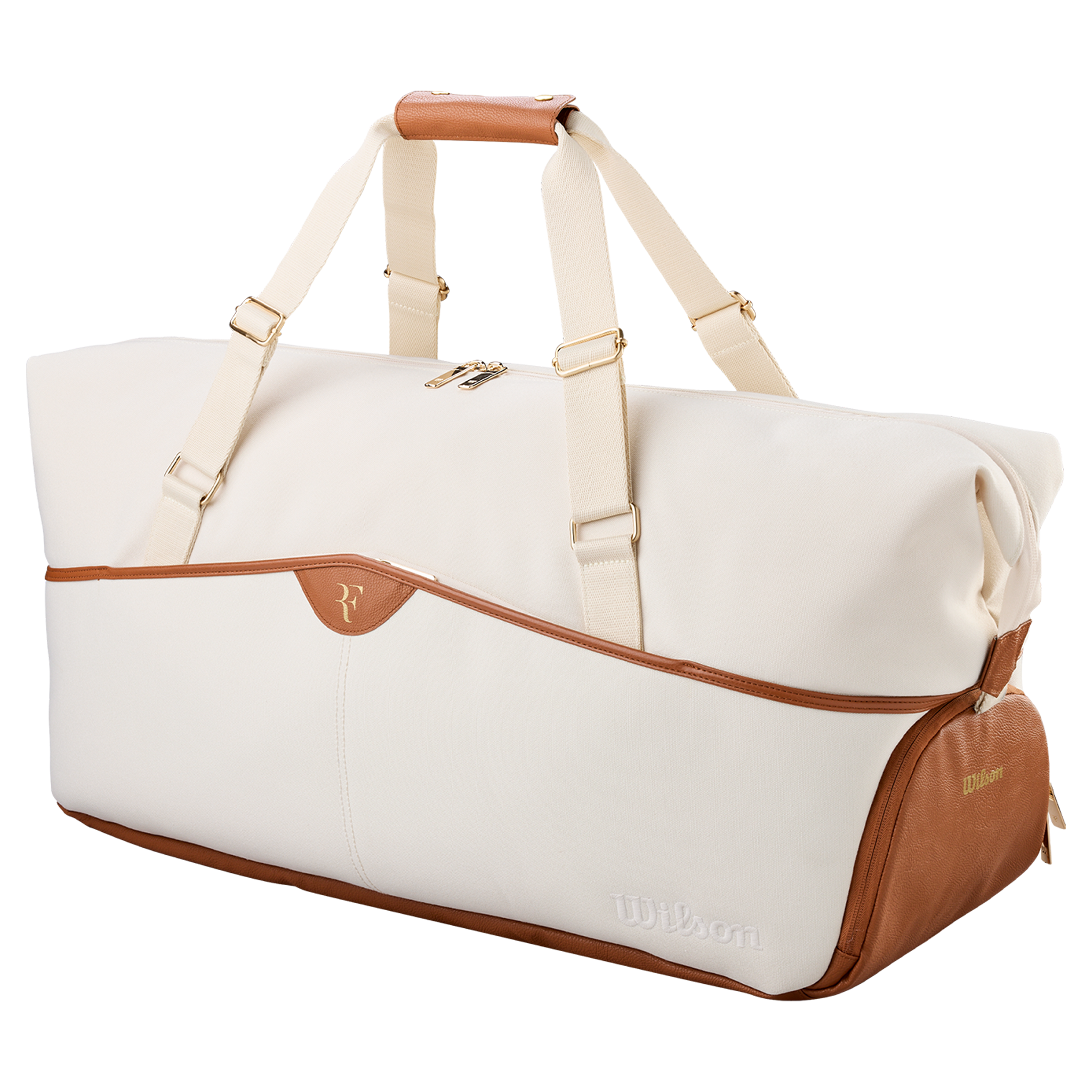 Wilson RF Lawn Collection Practice Bag 6 Pack Cream (2026)