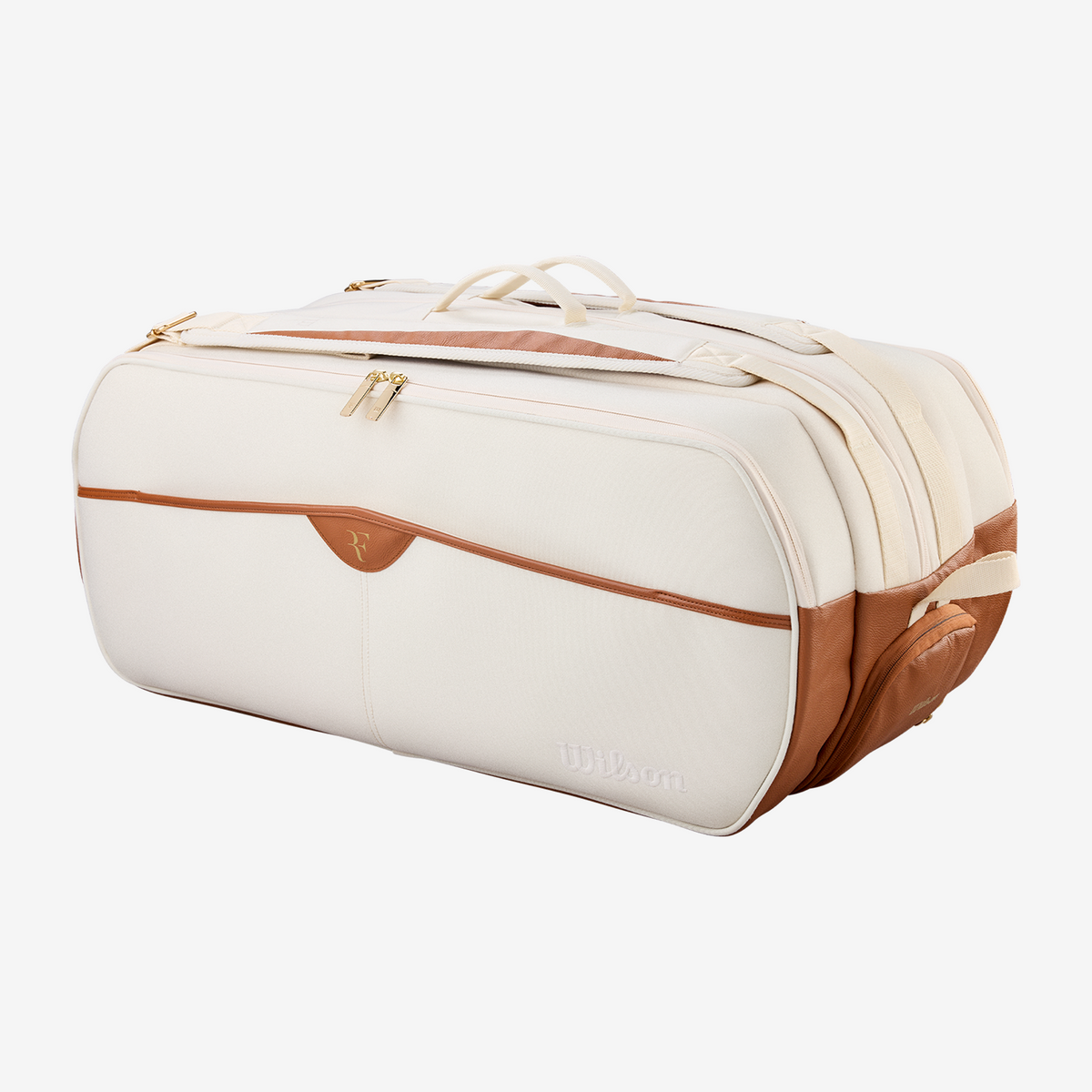 Wilson RF Lawn Collection Tournament Racket Bag 15 Pack Cream (2026)