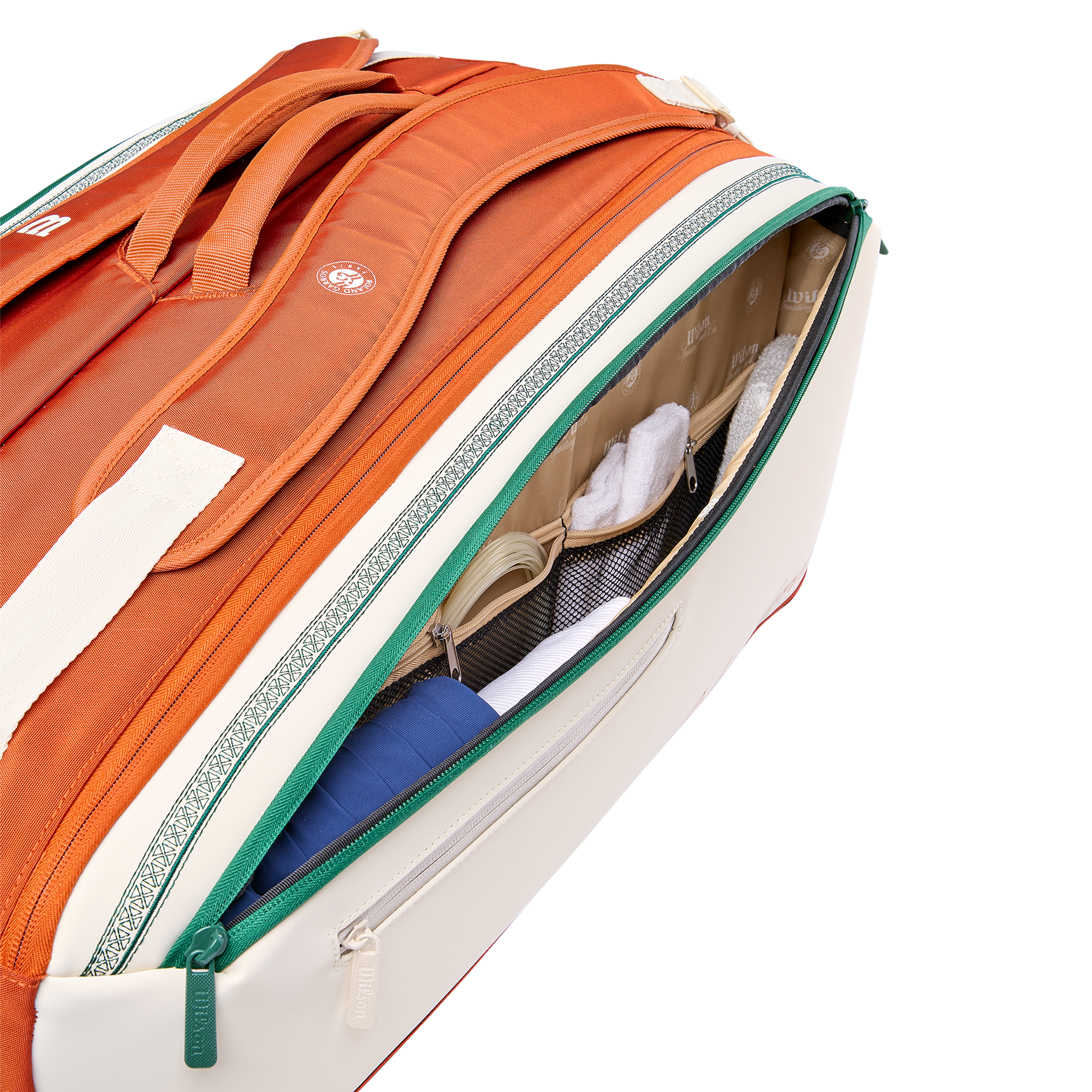 Wilson  Roland Garros 9 Racket Bag Cream (2026)