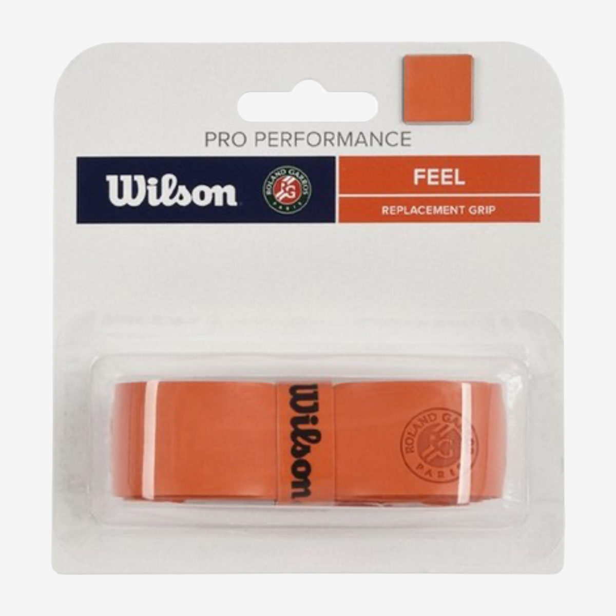 Wilson Roland Garros Pro Performance Replacement Grip Orange (2026)