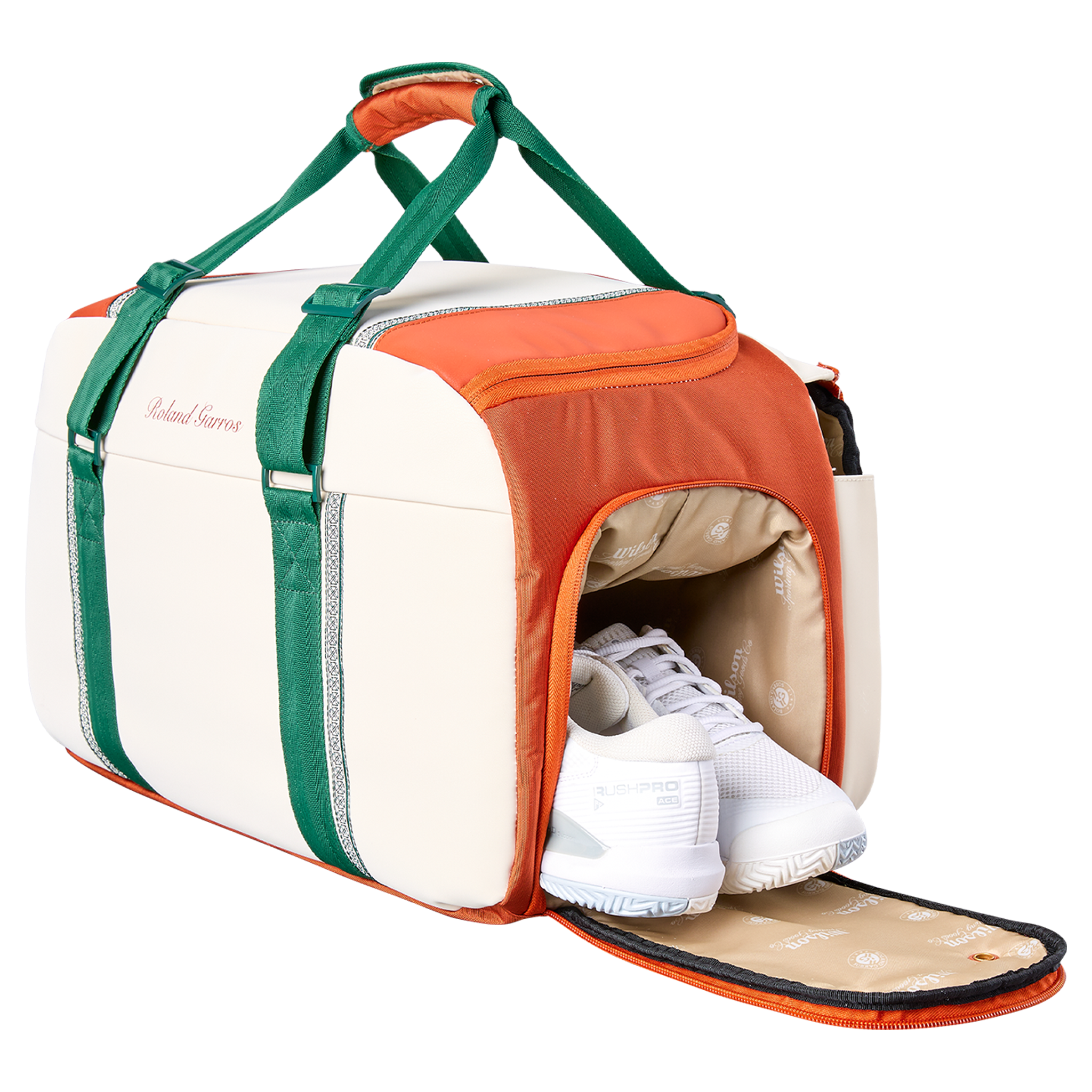 Wilson Roland Garros Small Duffel Cream/Clay (2026)