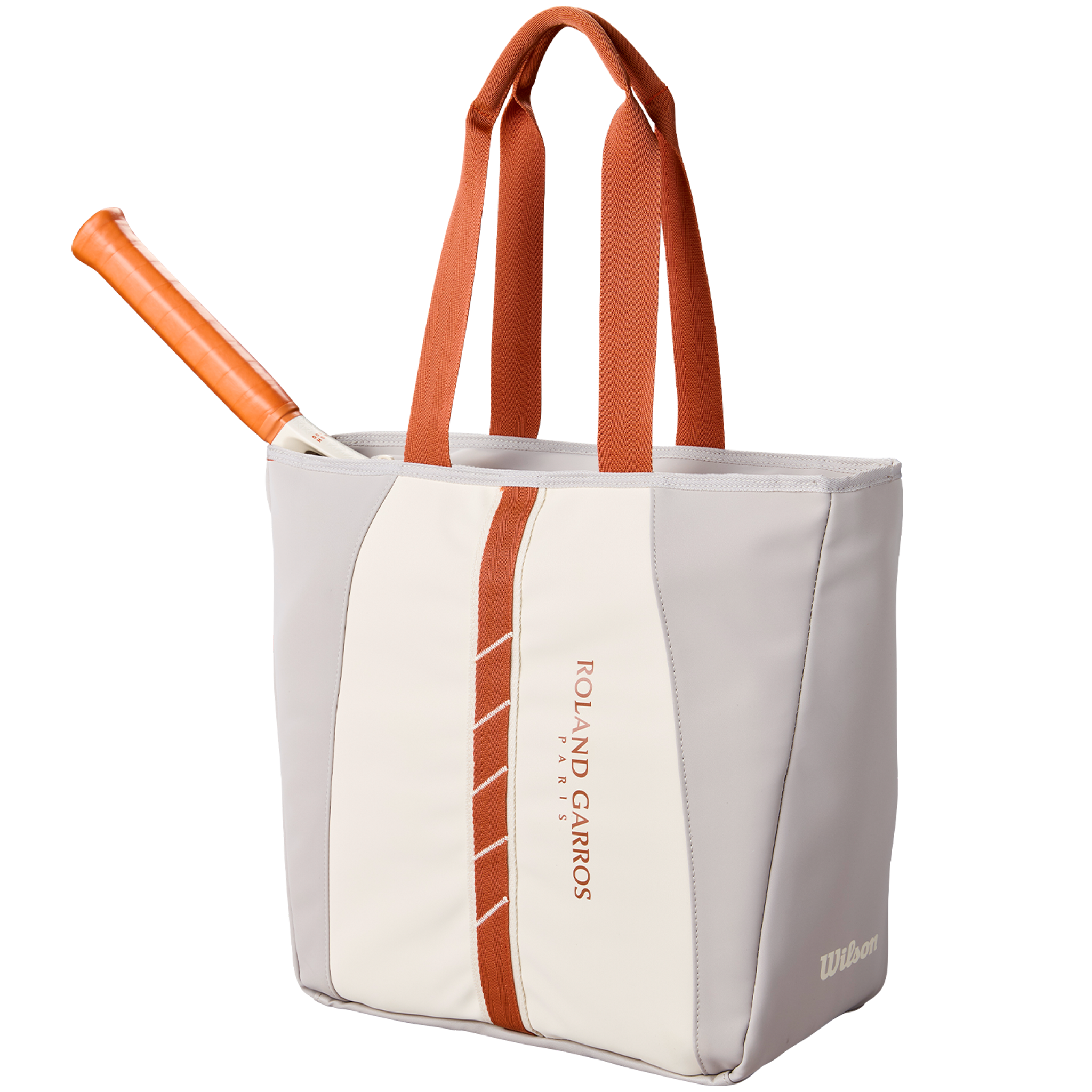 Wilson Roland Garros Tote Bag Cream/Clay (2025)