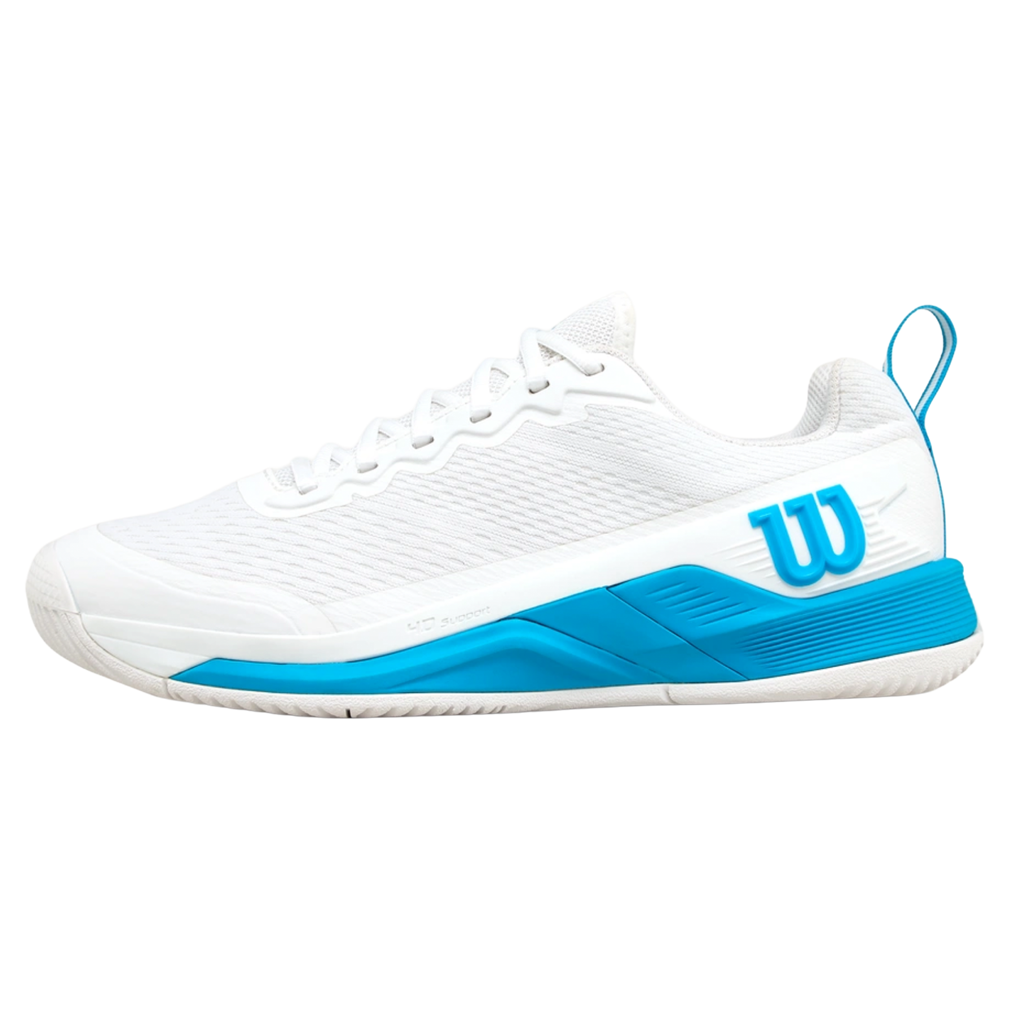 Wilson Rush Pro 4.5 Men's White/Atomic Blue - All Things Tennis ltd