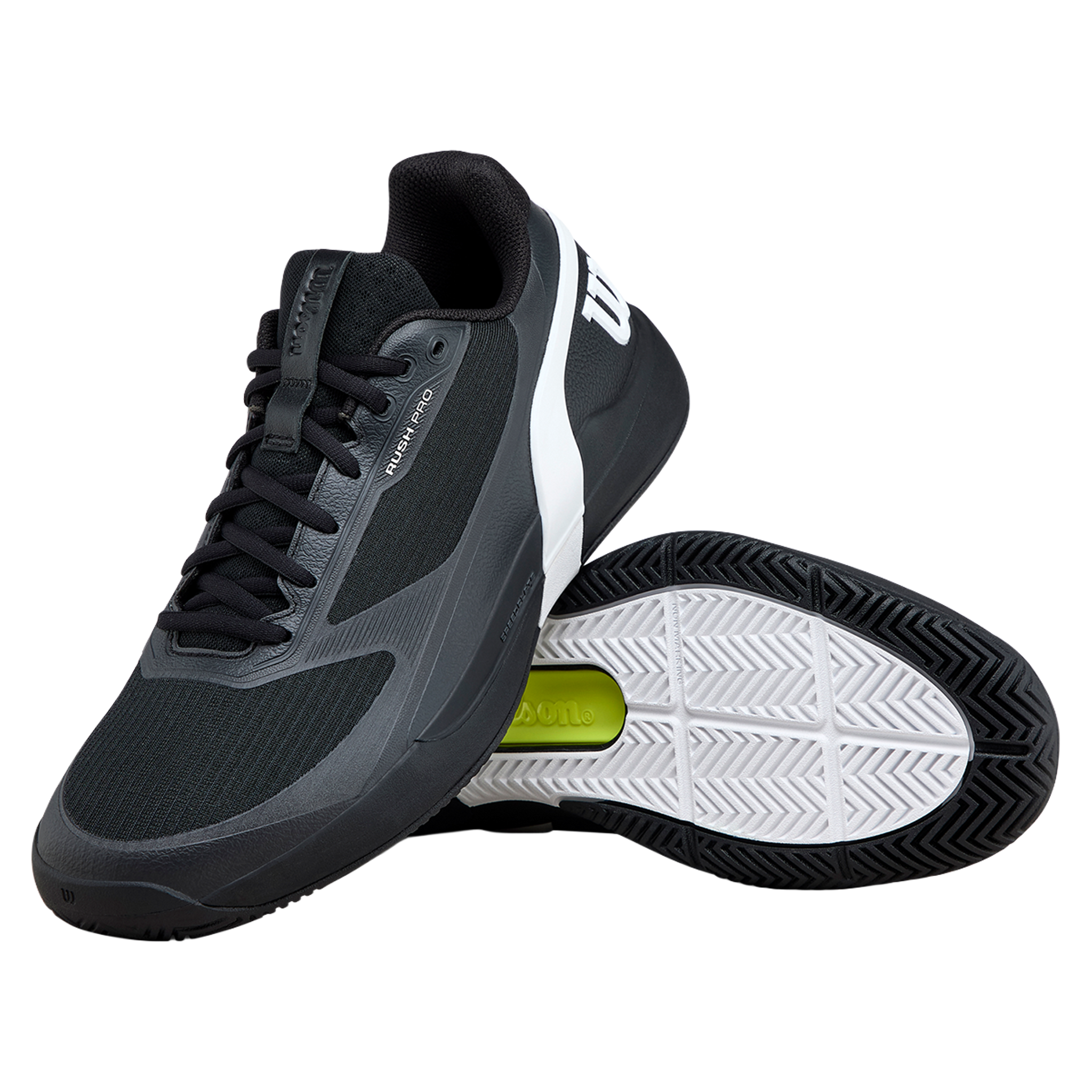 Wilson Rush Pro 5 Men's Black/White/Stormy Weather (2026)