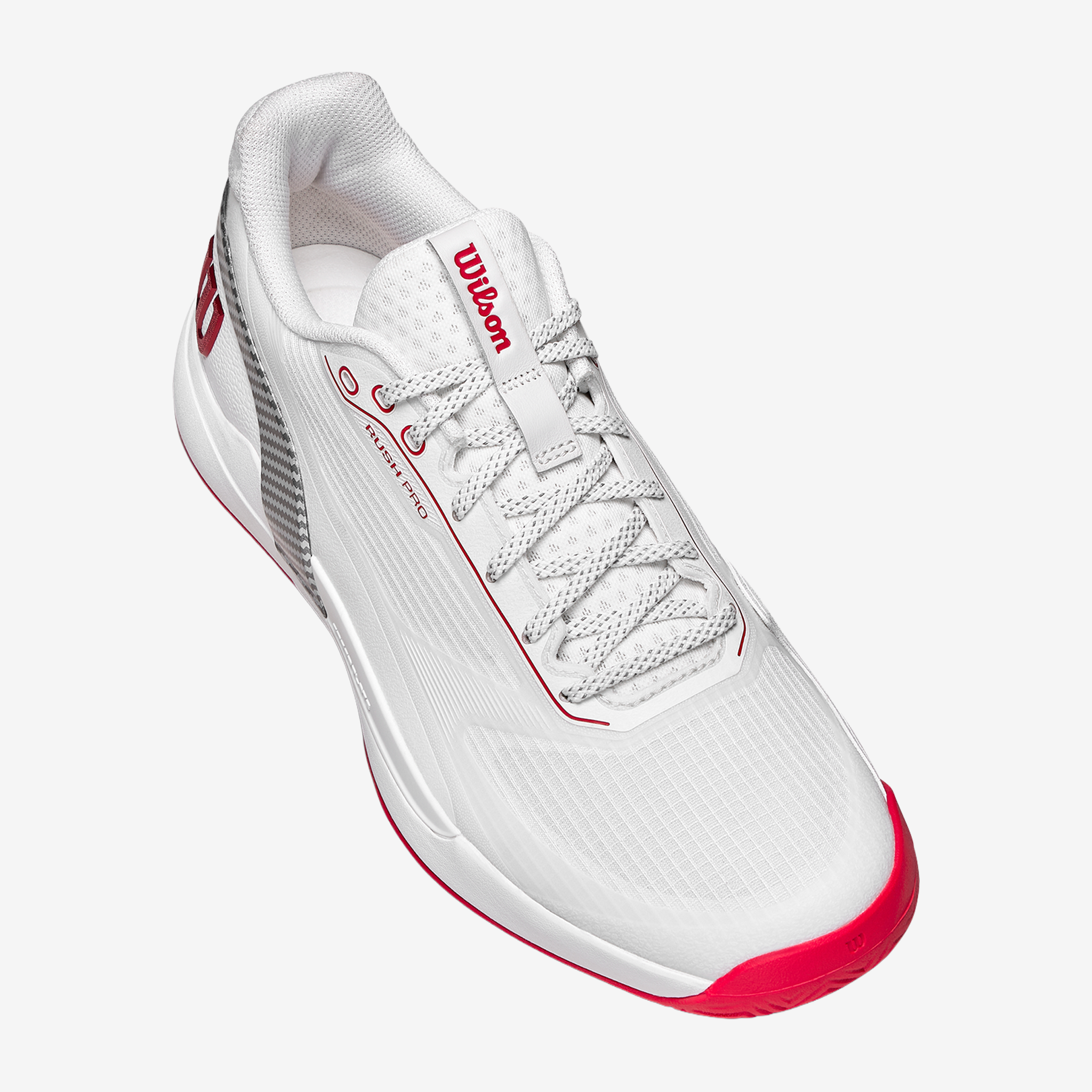 Wilson Rush Pro 5 Men's White/Red/Microchip (2026)